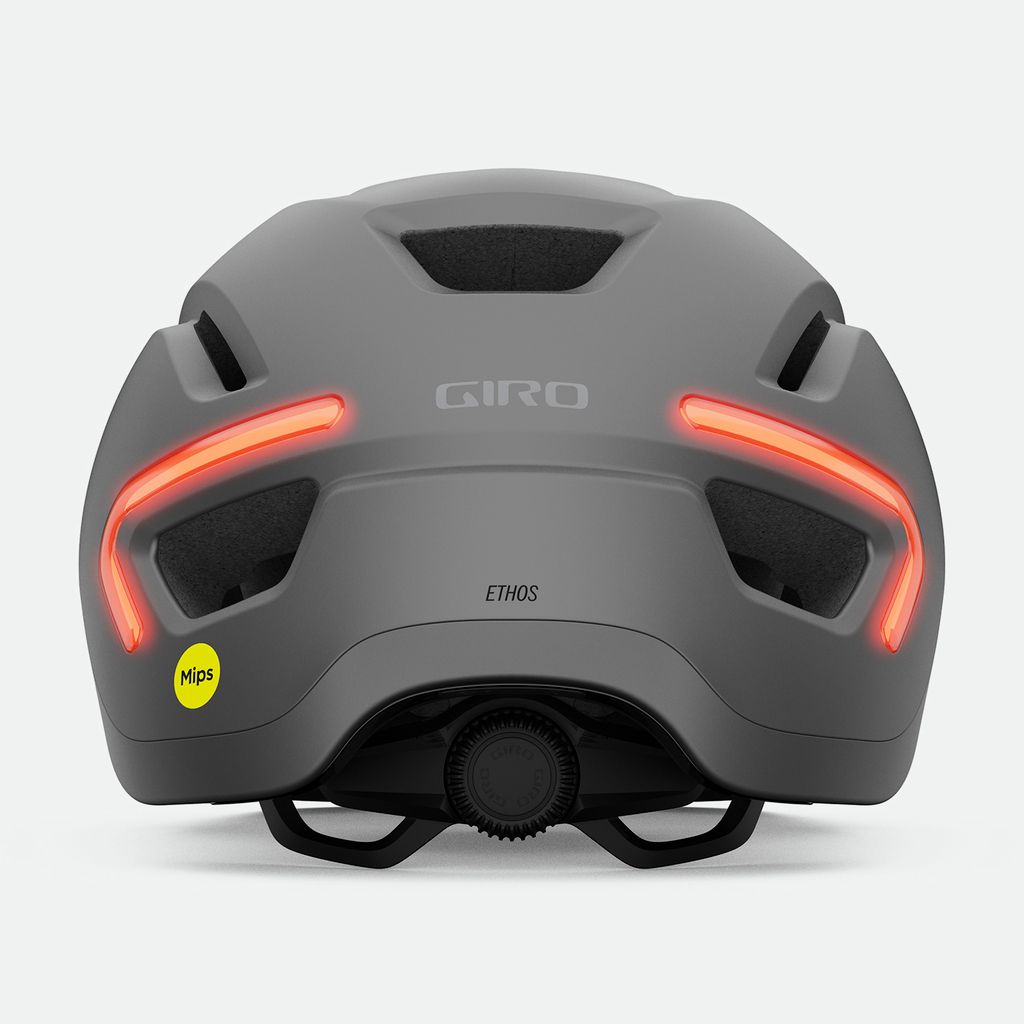 Giro Ethos LED MIPS Stadt- und E-Bike Helm in GRAU