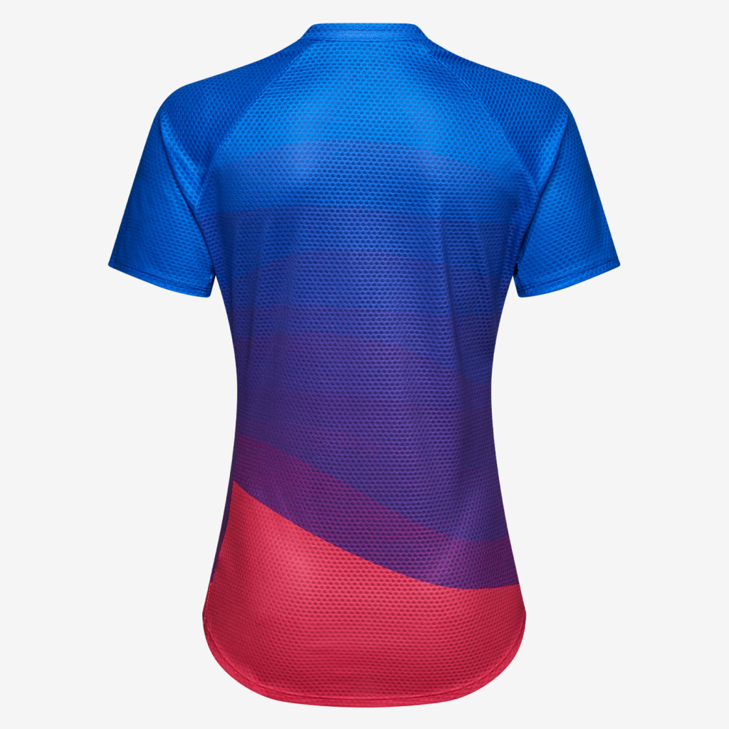 Giro W Roust Trikot kurzarm in BLAU