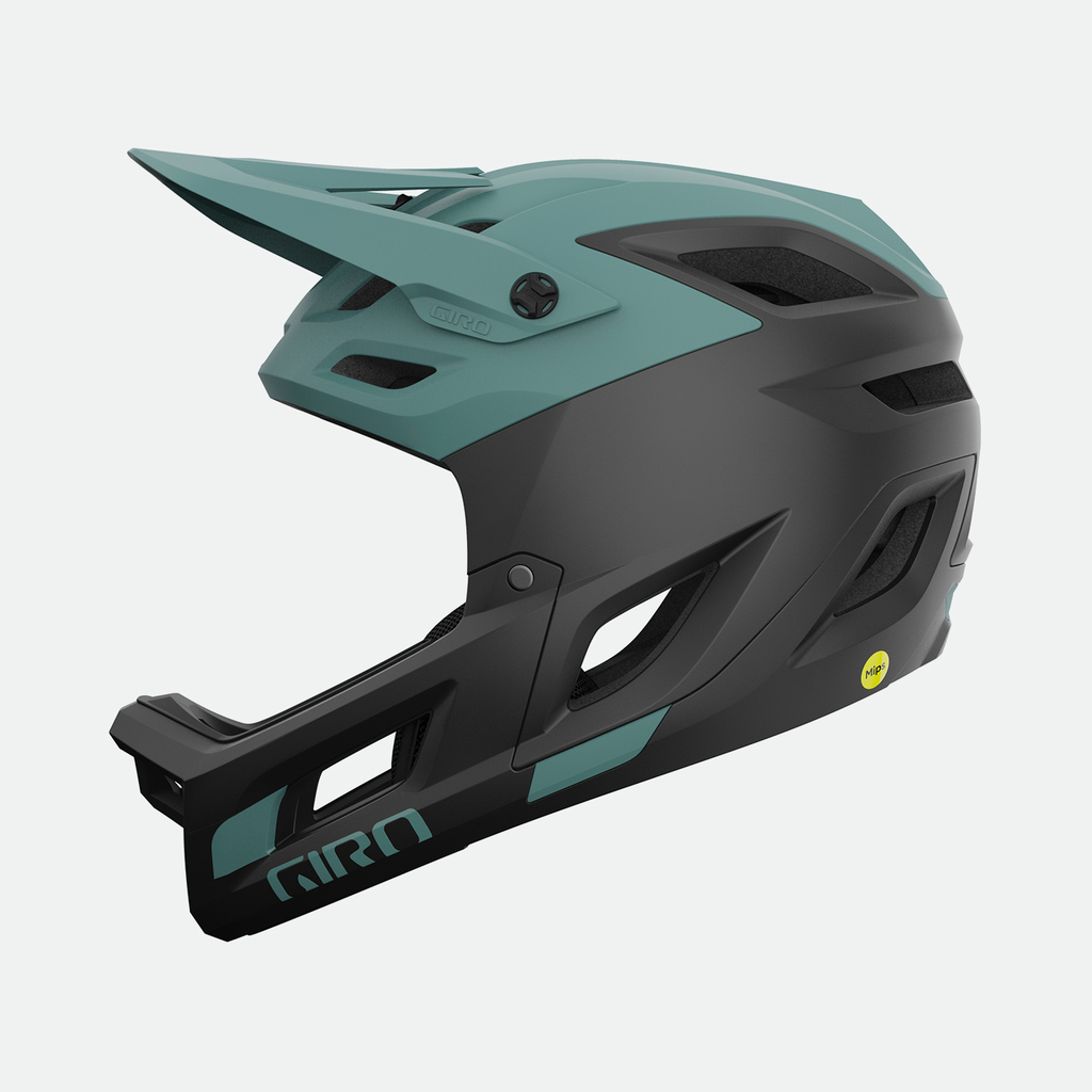 Giro Coalition Spherical MIPS Vollvisier Helm in GRAU