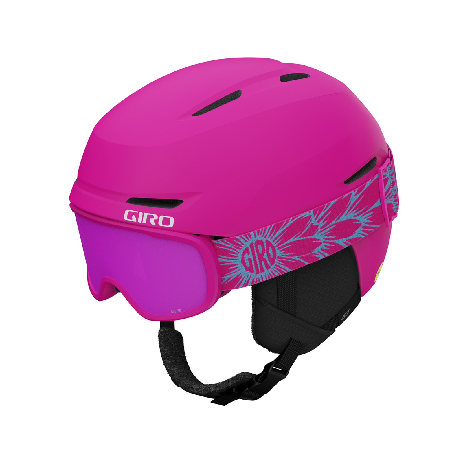 Giro Spur Flash Combo in PINK