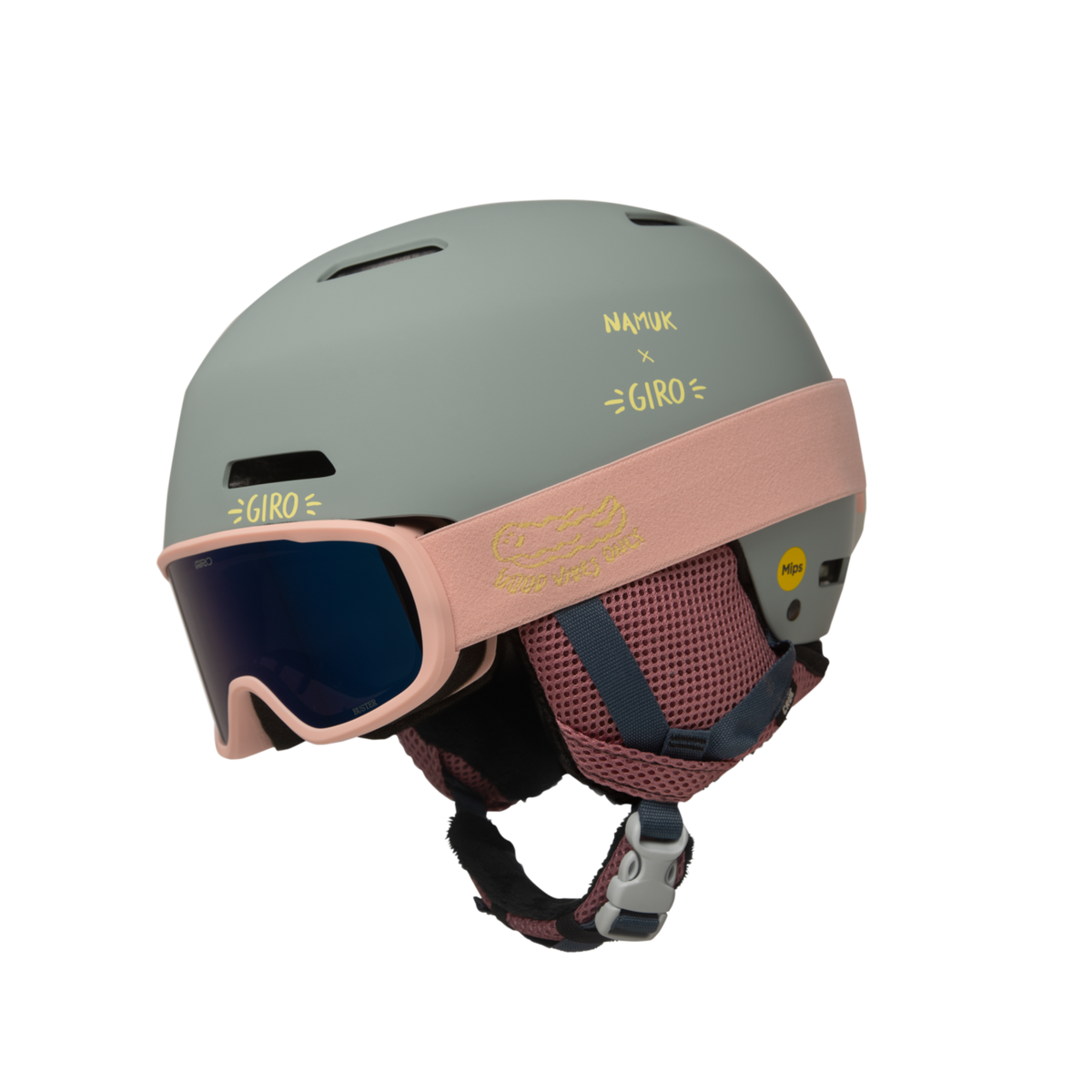 Giro Crüe MIPS Combo Pack in BLAU