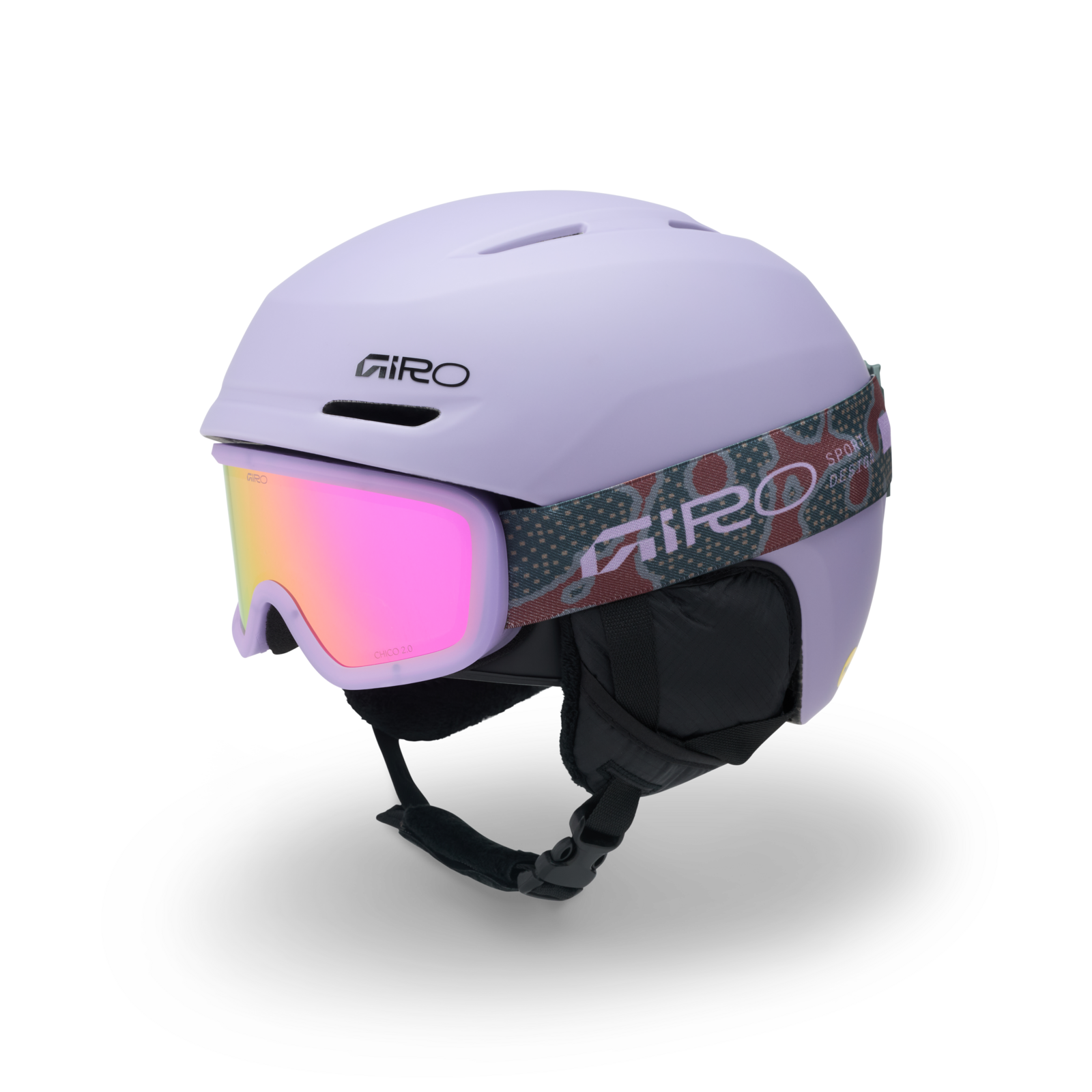 Giro Spur Combo Pack in VIOLETT