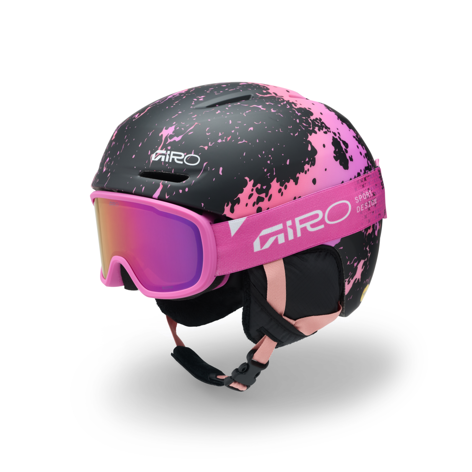 Giro Spur Combo Pack in PINK