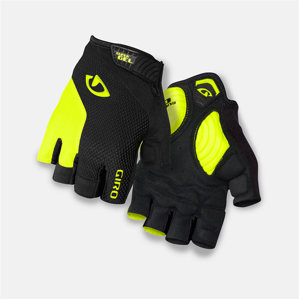 Giro Strade Dure S Gel Velohandschuhe kurz in SCHWARZ