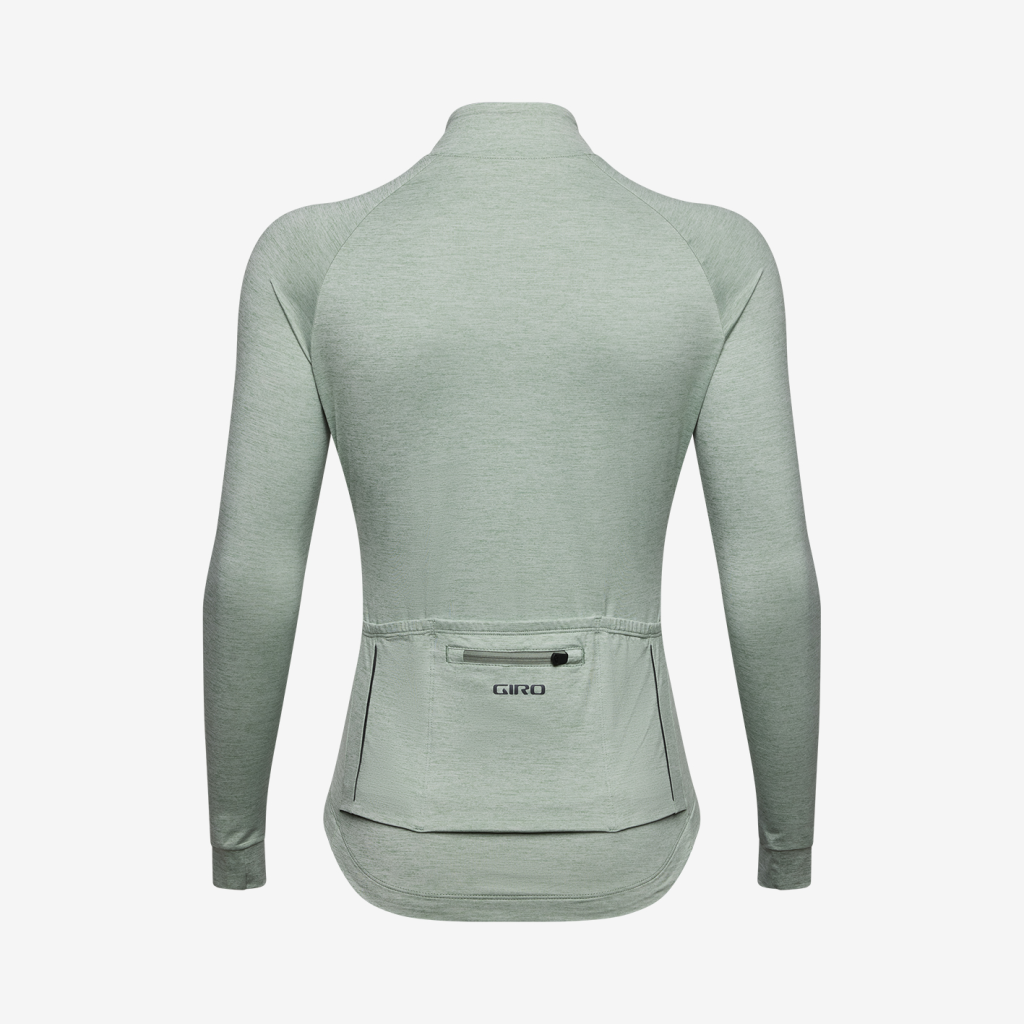 Giro W New Road LS Jersey Trikot langarm in GRÜN