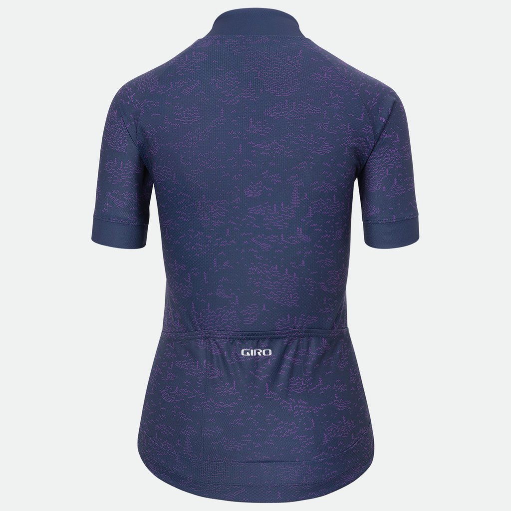 Giro W Chrono Sport Sublimation Trikot kurzarm in BLAU