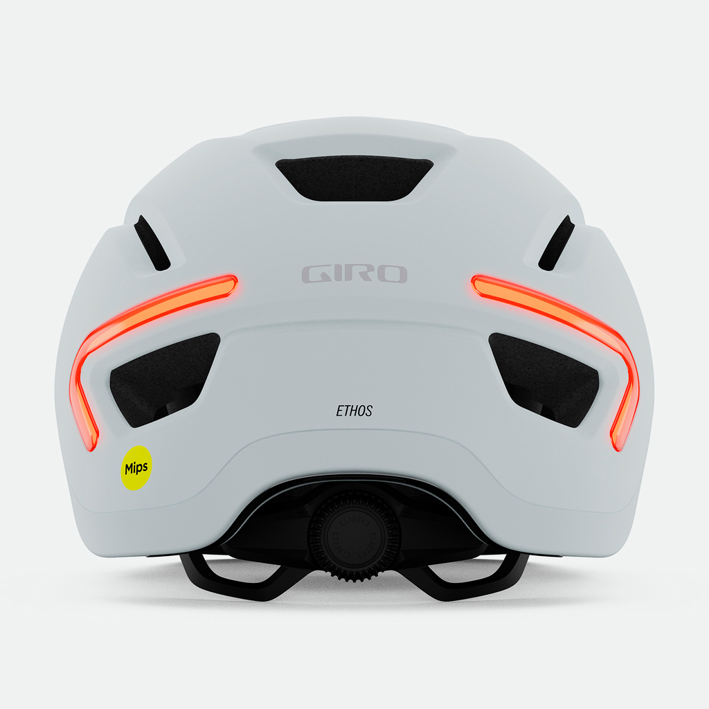 Giro Ethos LED MIPS Stadt- und E-Bike Helm in WEISS