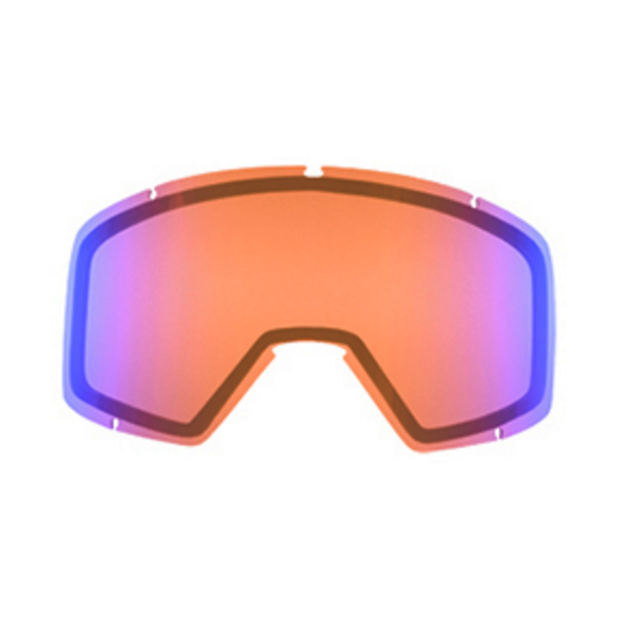 Giro Blok Lens Ersatzscheibe in ORANGE