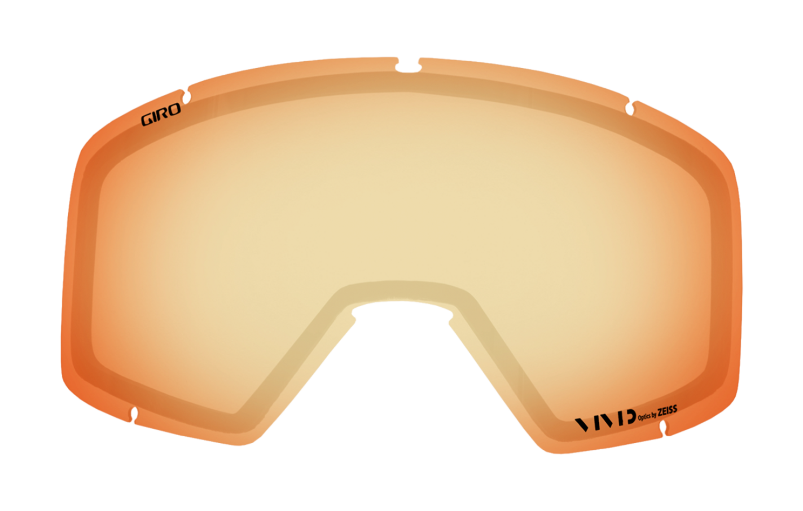 Giro Blok Lens Ersatzscheibe in ORANGE