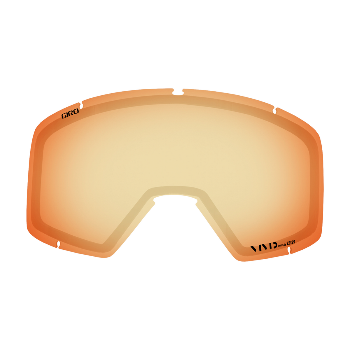 Giro Blok Lens Ersatzscheibe in ORANGE