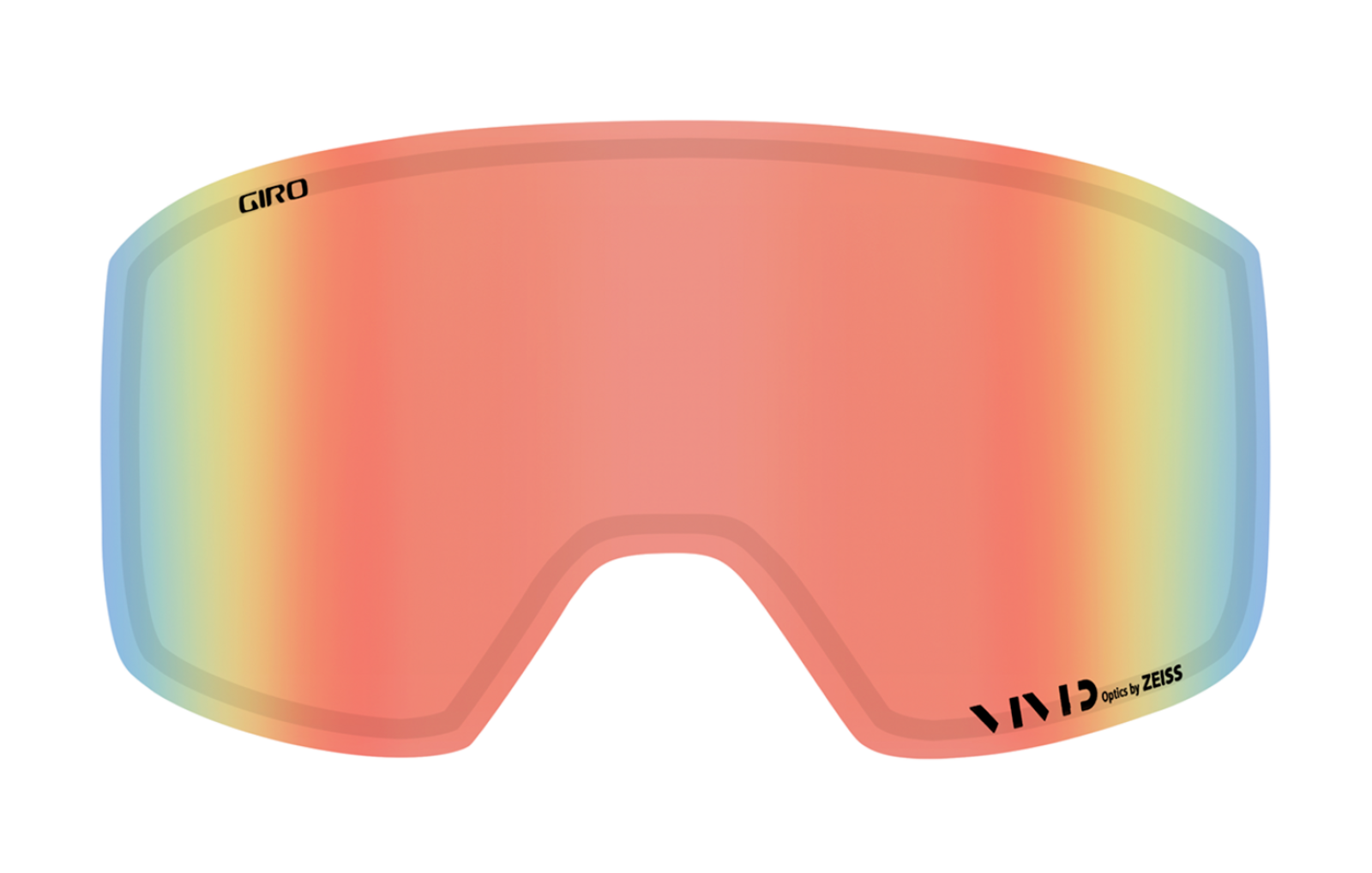 Giro Axis/Ella Lens Ersatzscheibe in ORANGE