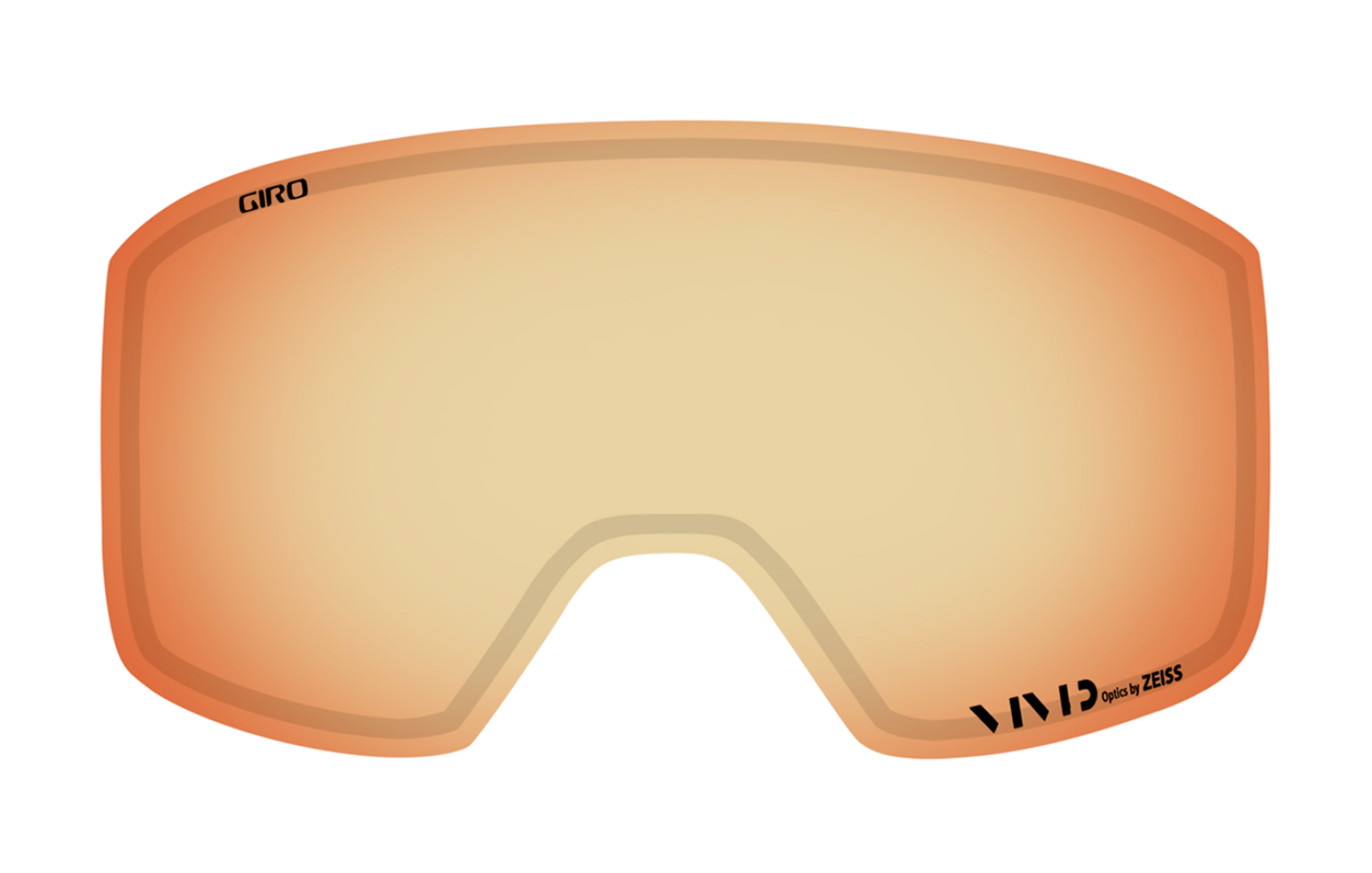 Giro Axis/Ella Lens Ersatzscheibe in ORANGE
