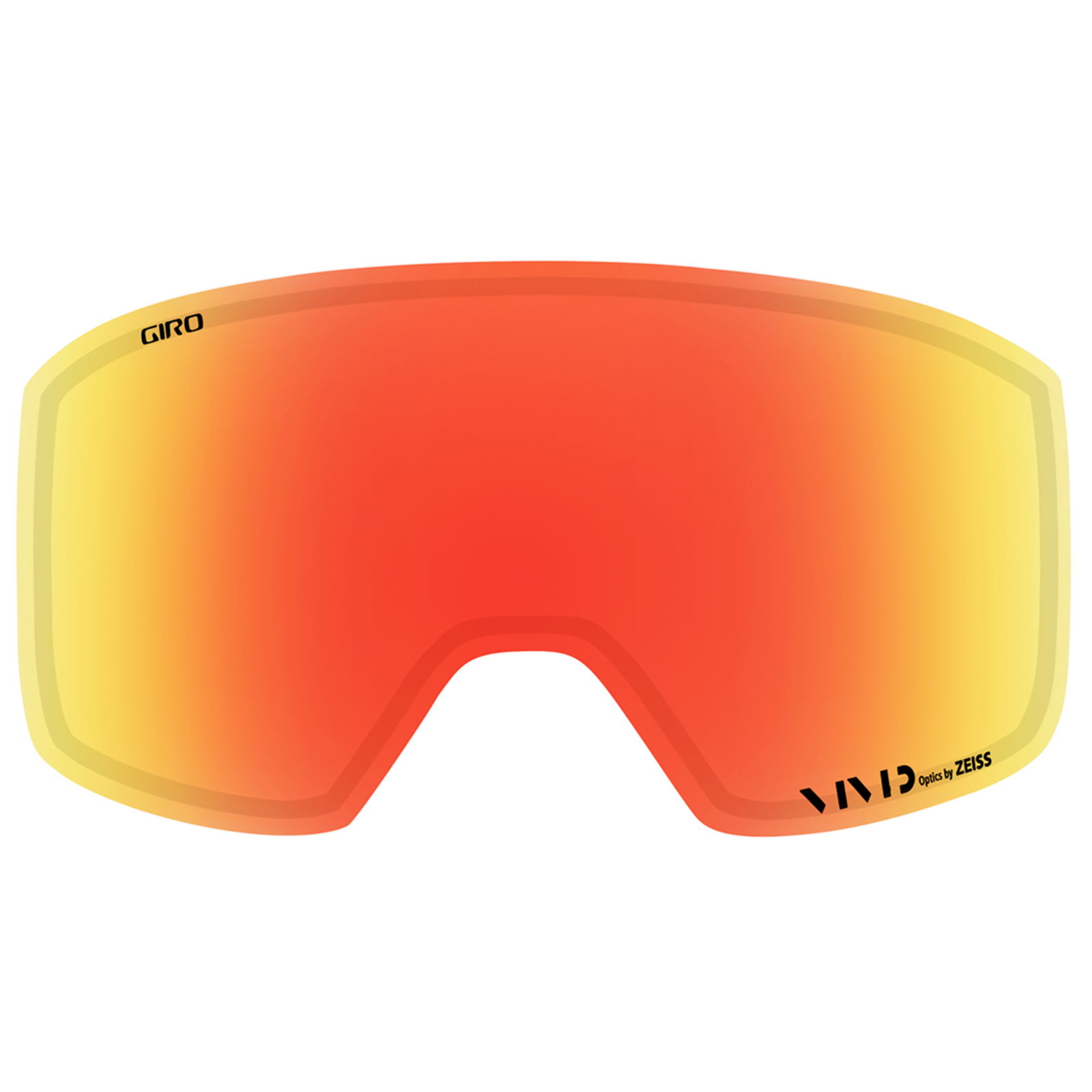 Giro Agent/Eave Lens Ersatzscheibe in ROT