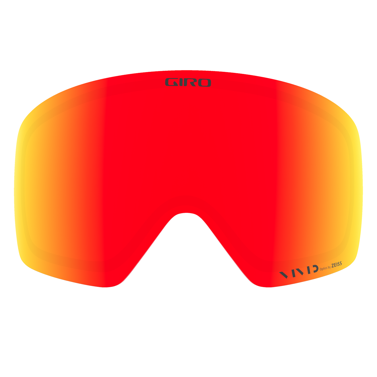Giro Contour Lens Ersatzscheibe in ROT