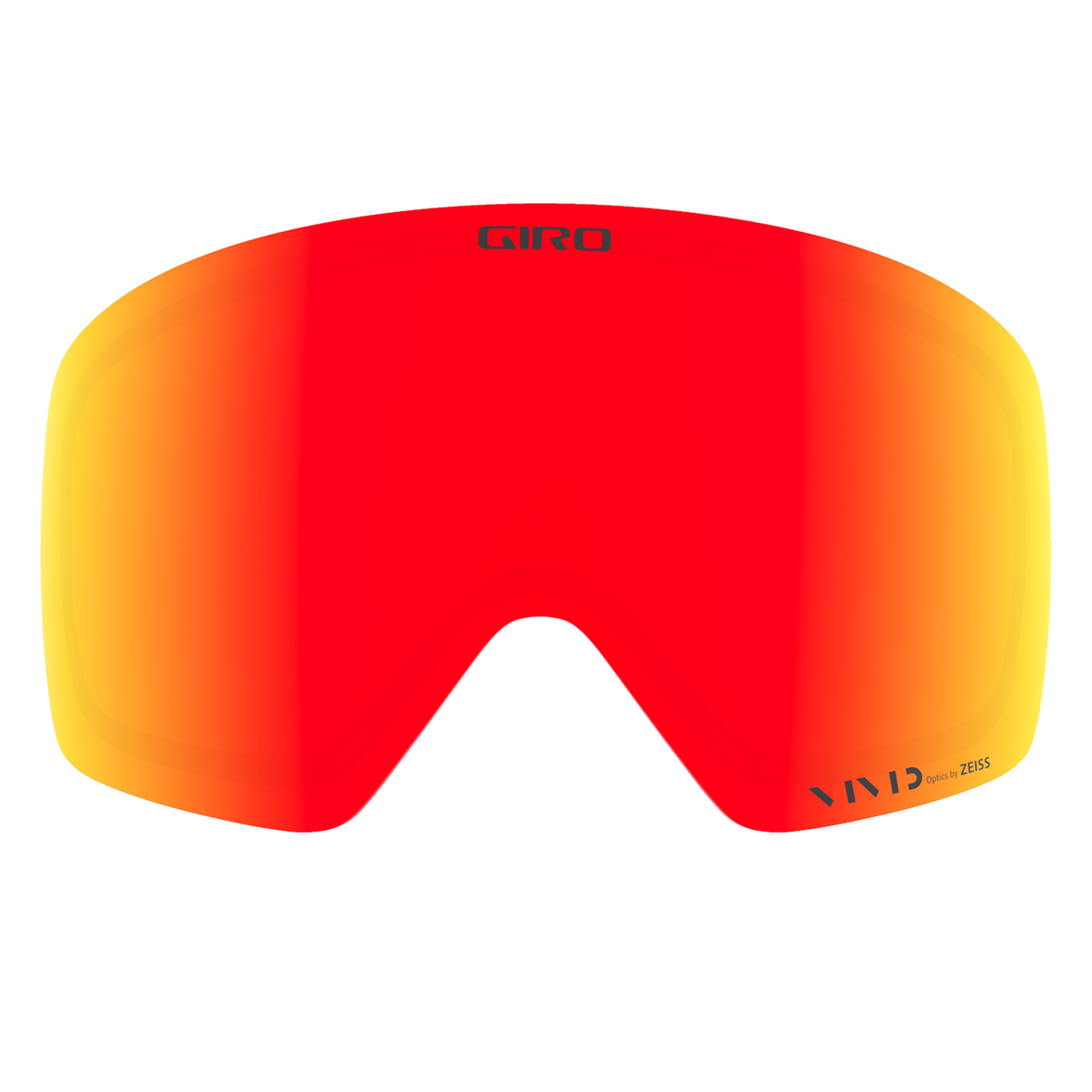 Giro Contour Lens Ersatzscheibe in ROT