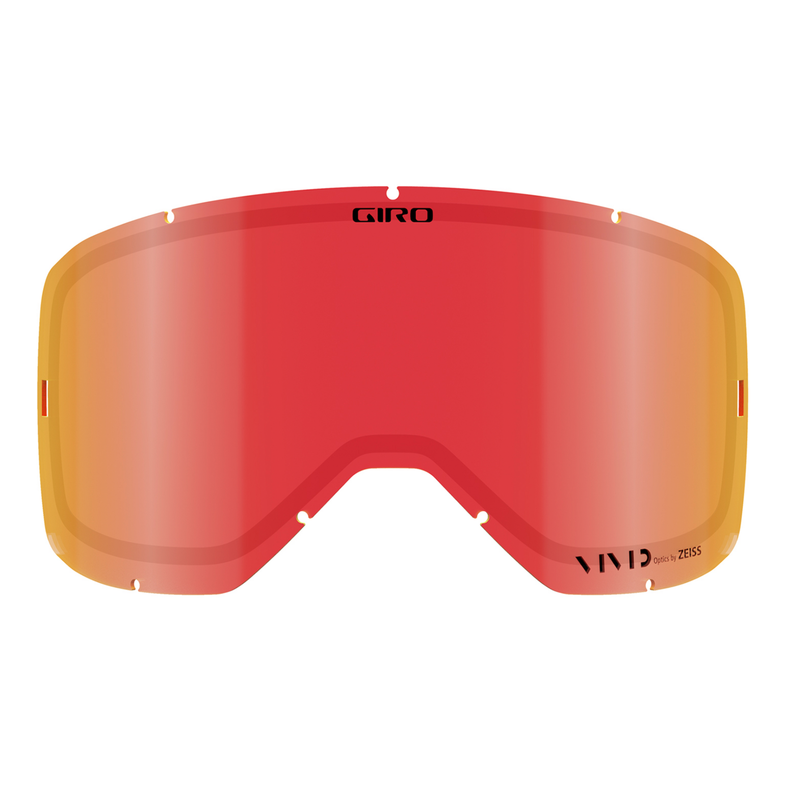 Giro Revolt Lens Ersatzscheibe in ROT