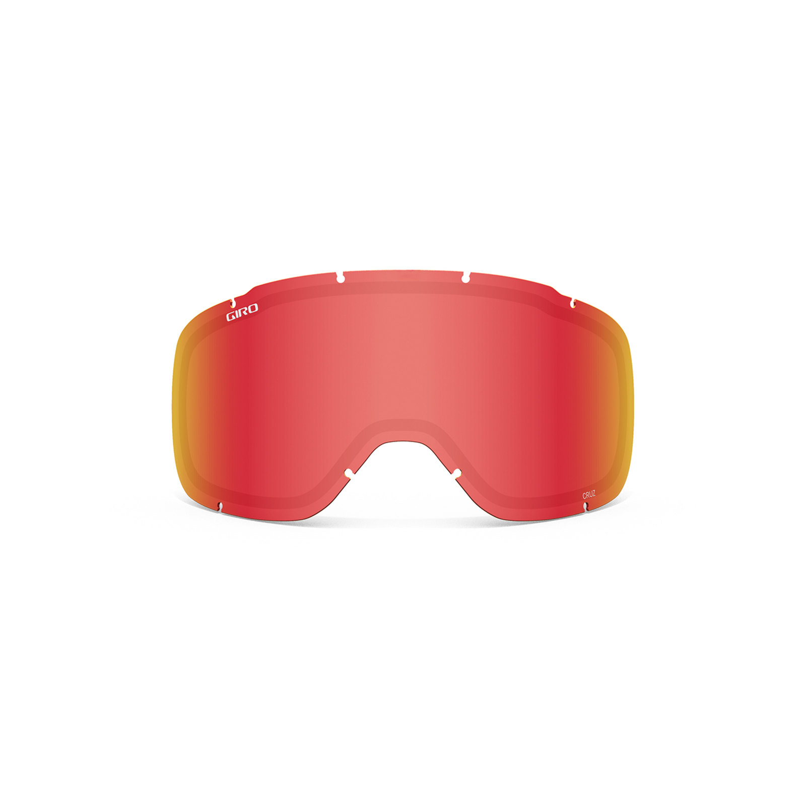 Giro Cruz/Roam/Moxie Lens (4 top pin points) Ersatzscheibe in ORANGE