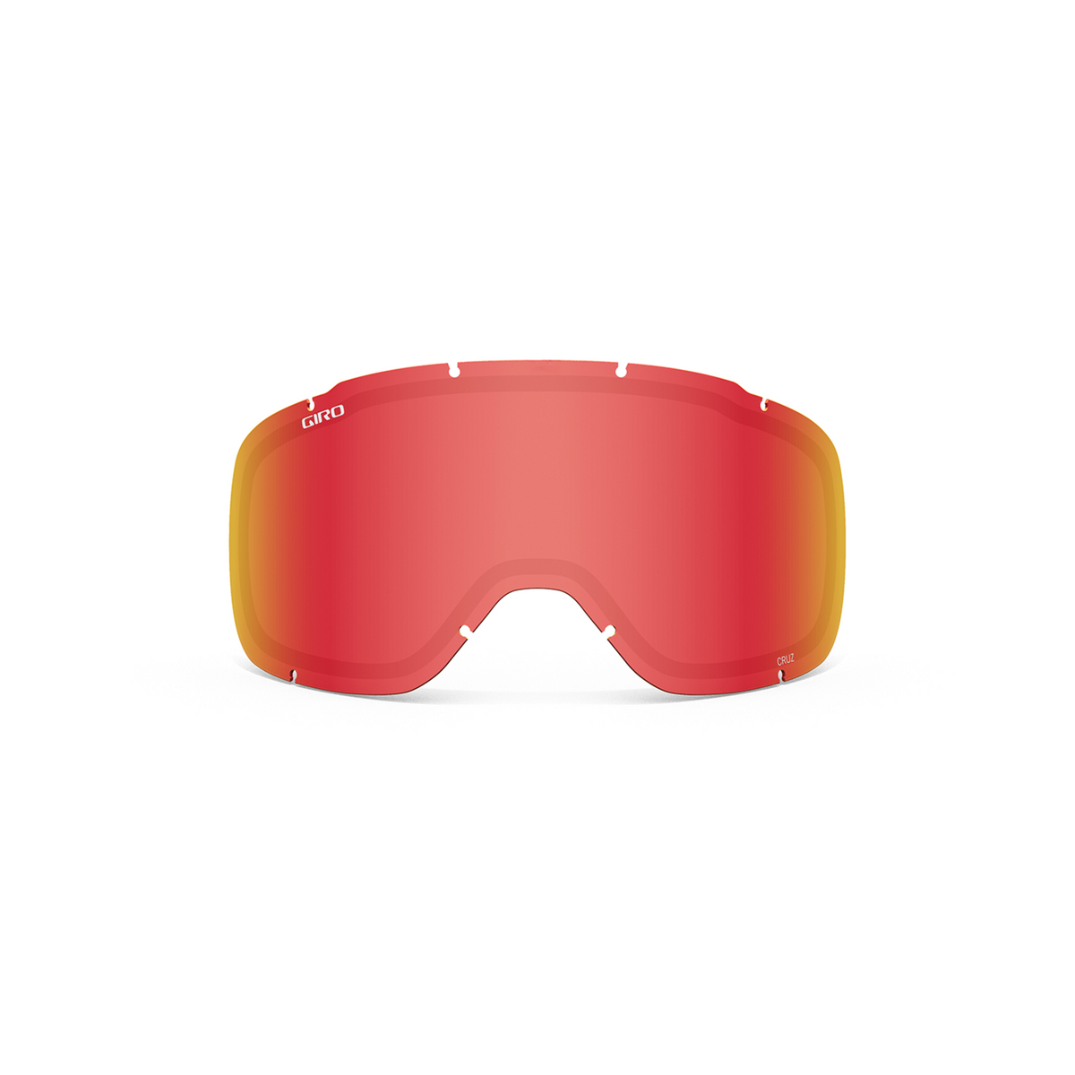 Giro Cruz/Roam/Moxie Lens (4 top pin points) Ersatzscheibe in ORANGE