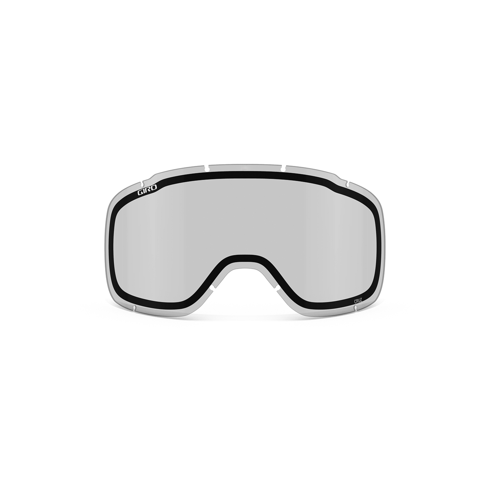 Giro Cruz/Roam/Moxie Lens (4 top pin points) Ersatzscheibe in SCHWARZ