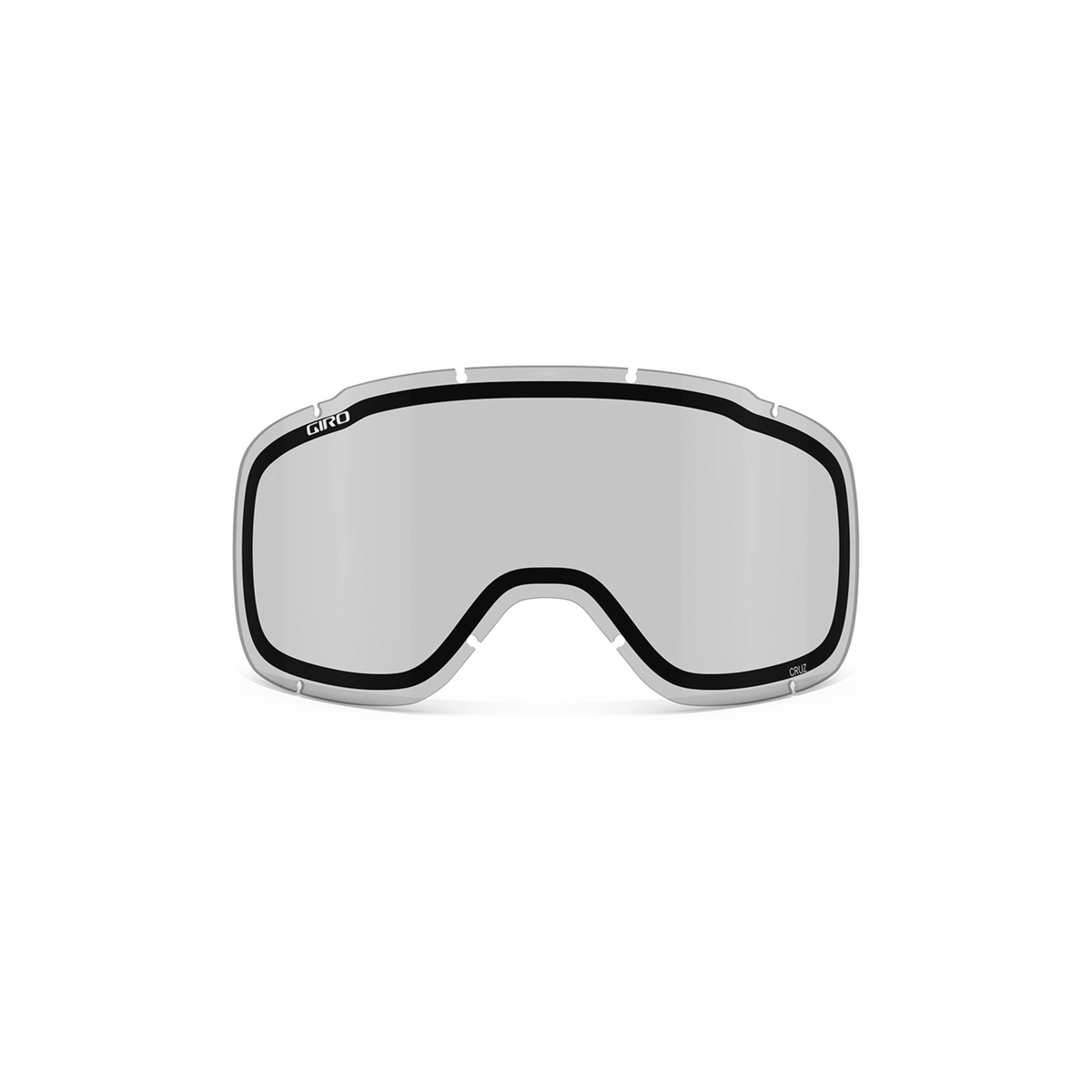 Giro Cruz/Roam/Moxie Lens (4 top pin points) Ersatzscheibe in SCHWARZ