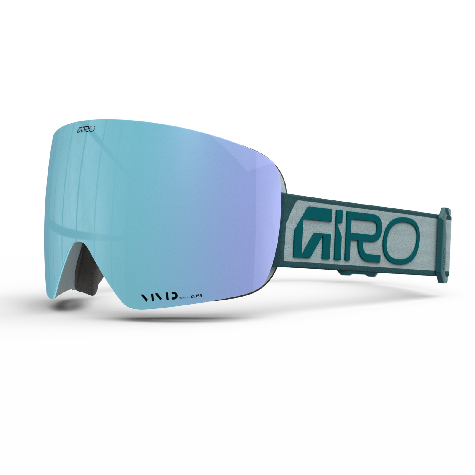 Giro W Contour RS Vivid Goggle Skibrille in BLAU