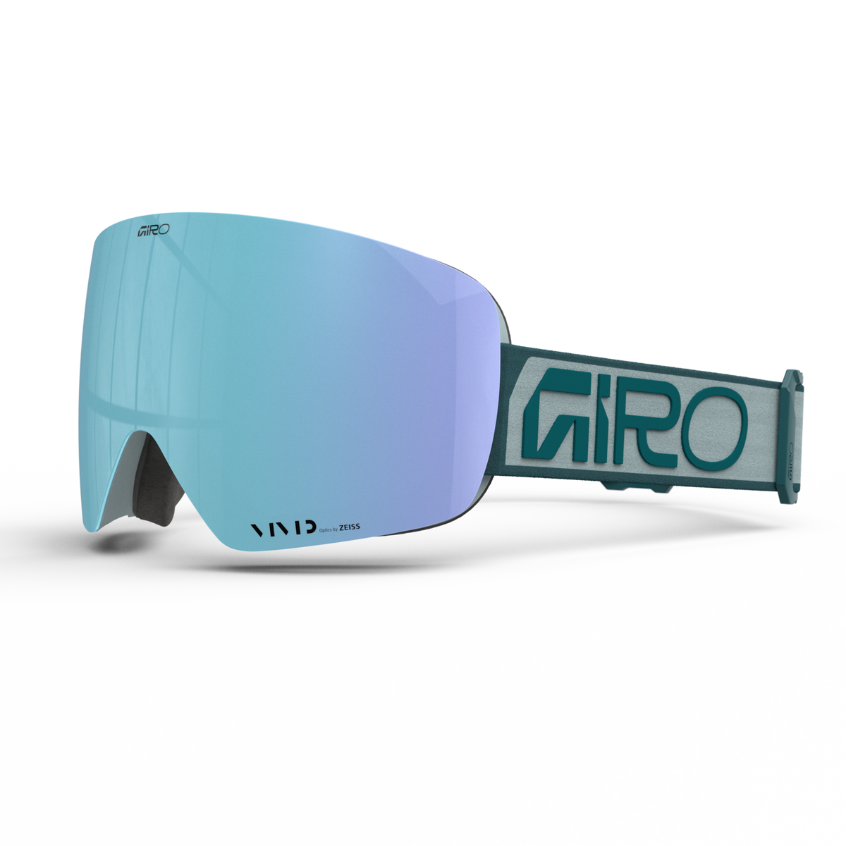 Giro W Contour RS Vivid Goggle Skibrille in BLAU