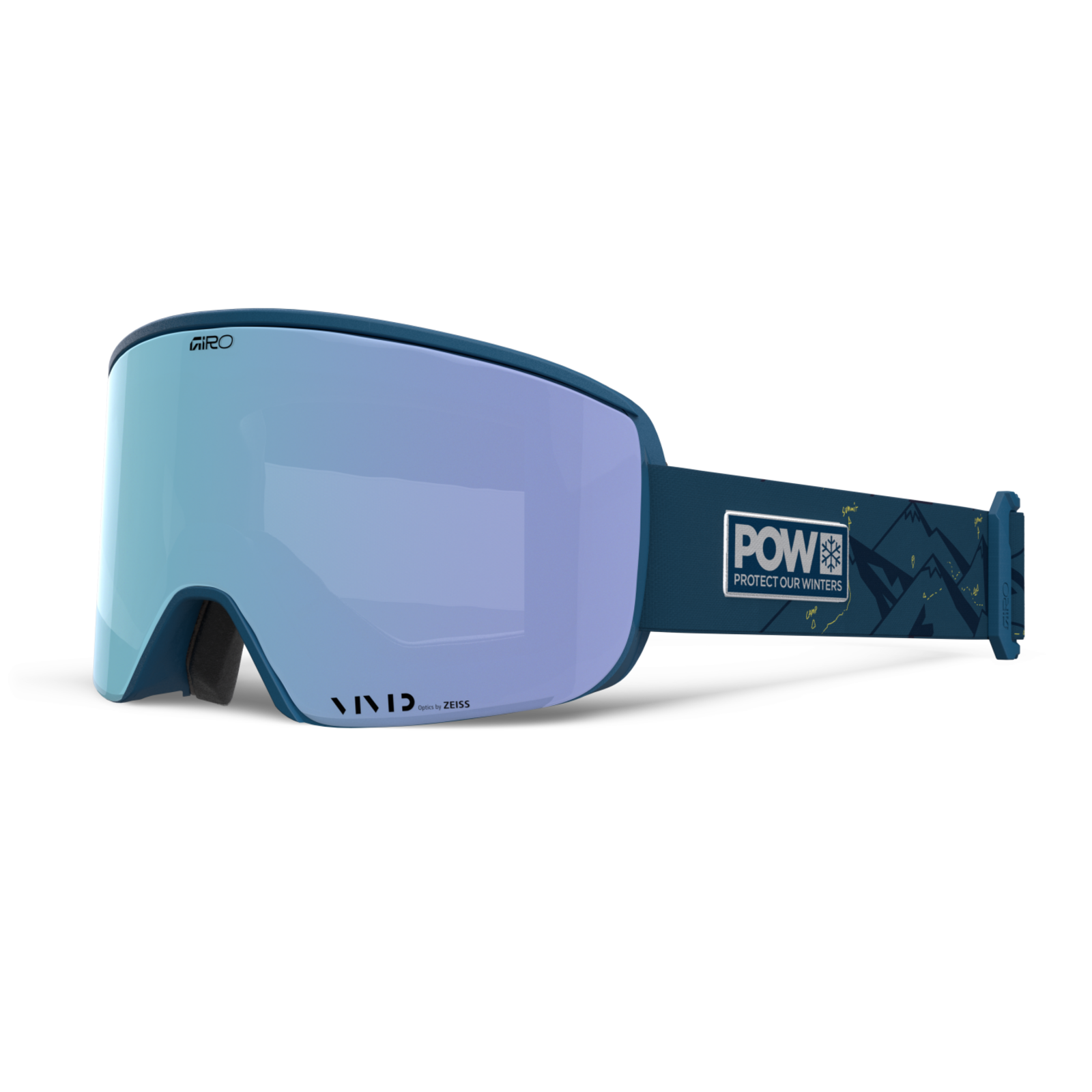 Giro Axis Vivid Goggle Skibrille in BLAU