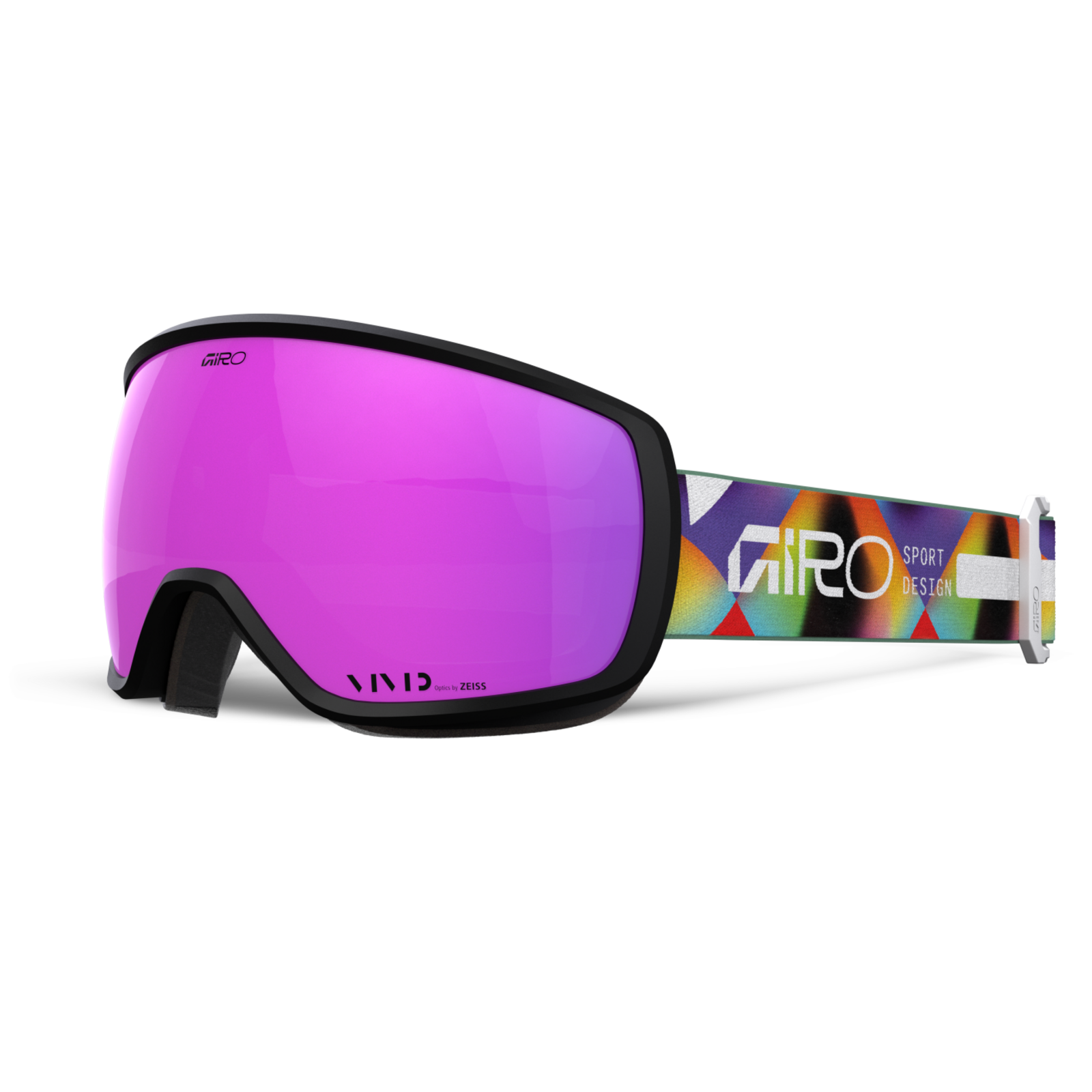 Giro W Balance II Vivid Goggle Skibrille in PINK