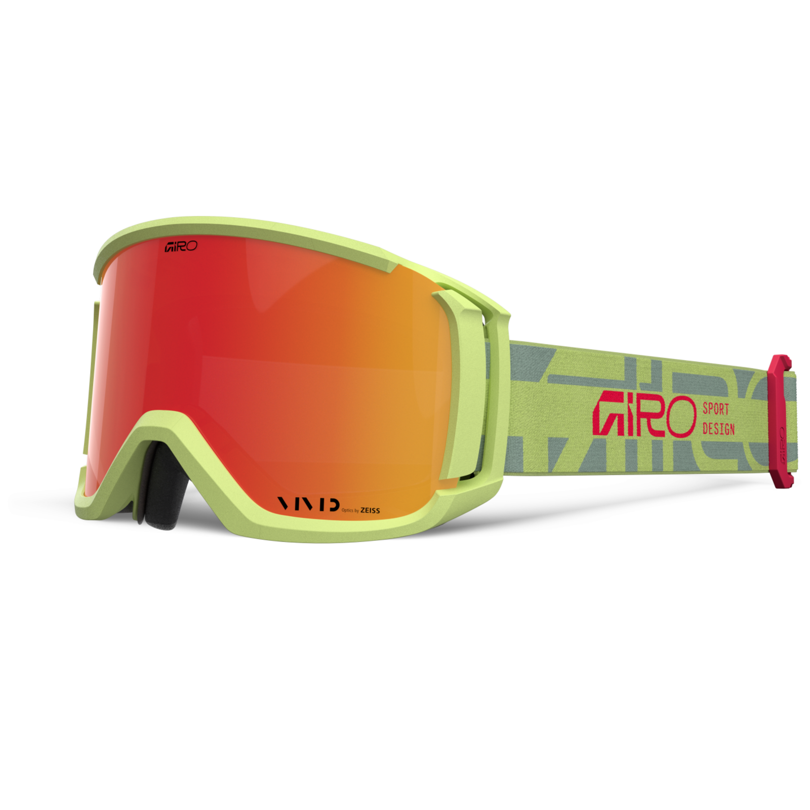 Giro Revolt Vivid Goggle Skibrille in ROT
