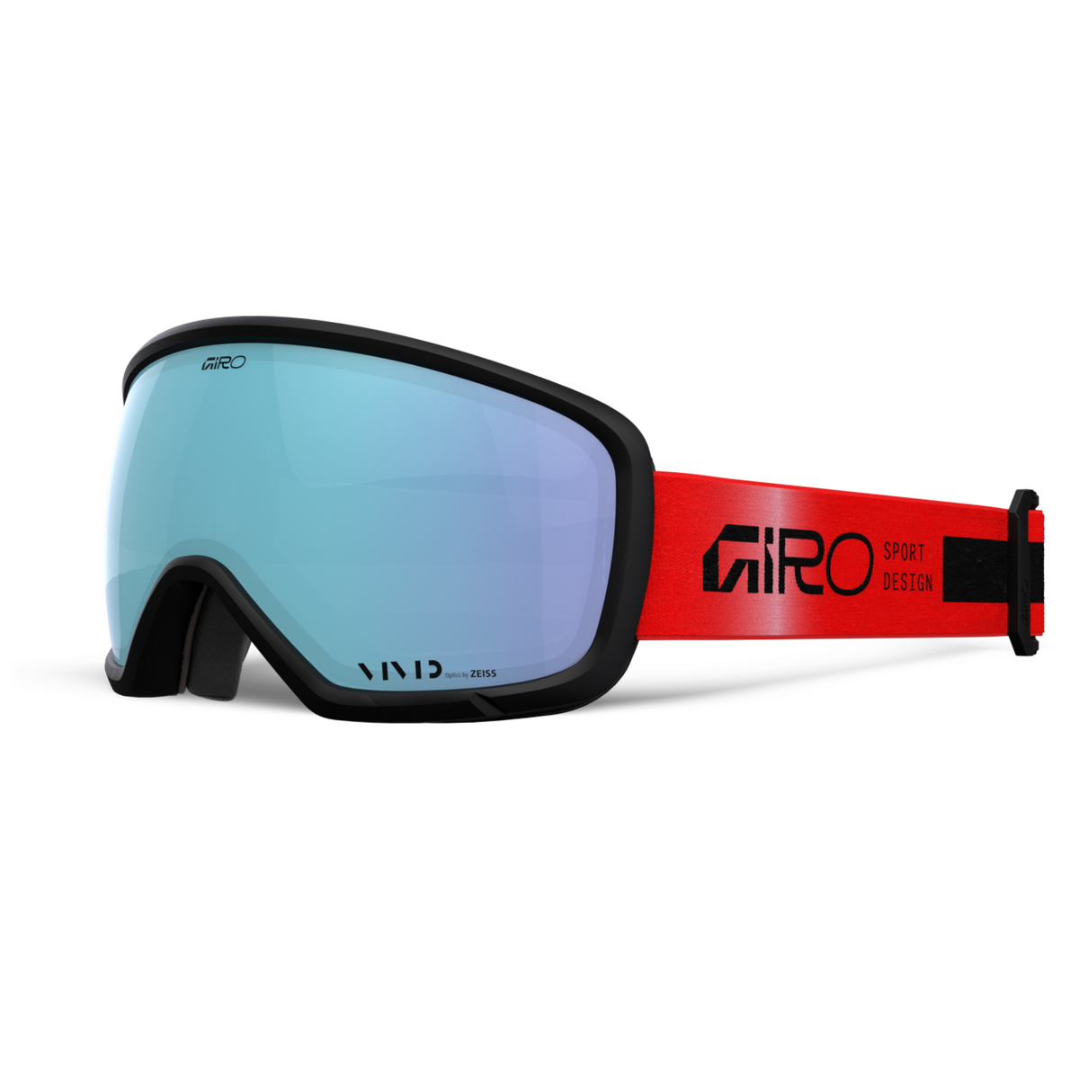 Giro Ringo Vivid Goggle Skibrille in ROT