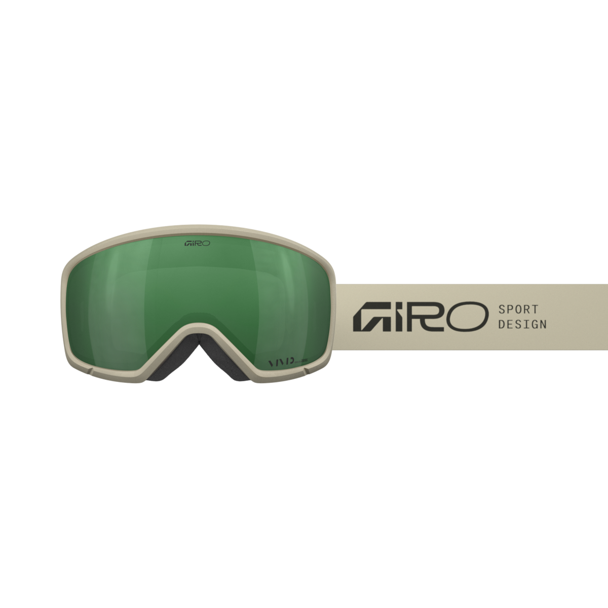 Giro Ringo Vivid Goggle Skibrille in BEIGE