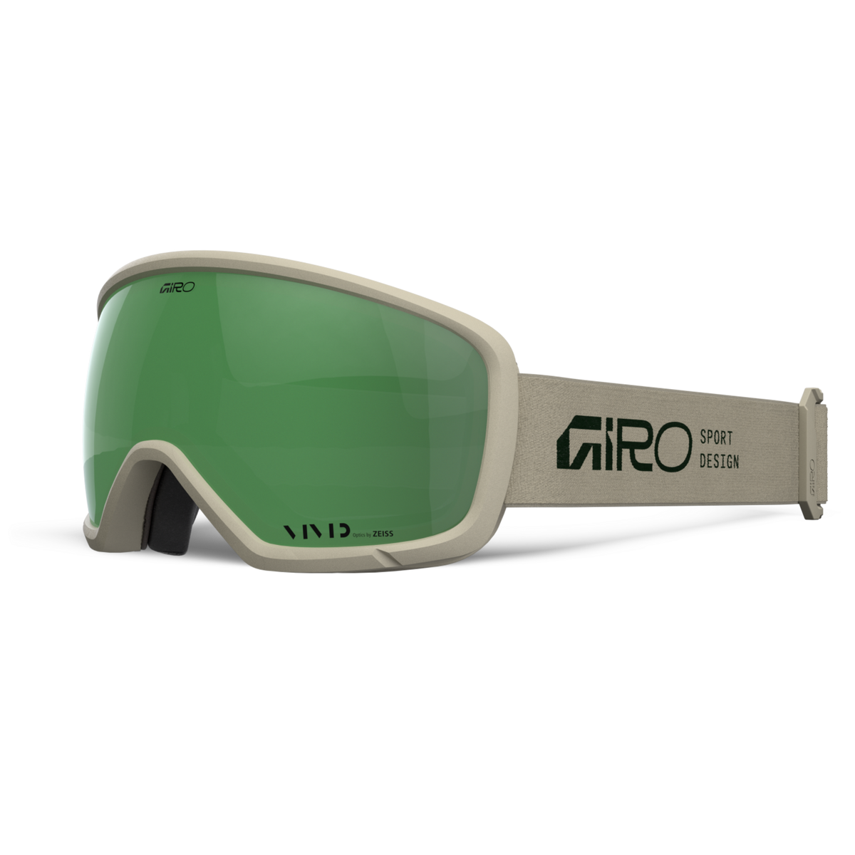 Giro Ringo Vivid Goggle Skibrille in BEIGE