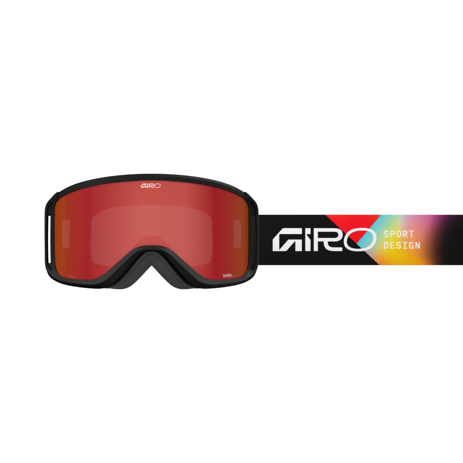 Giro Sagen Flash Goggle Skibrille in ROT