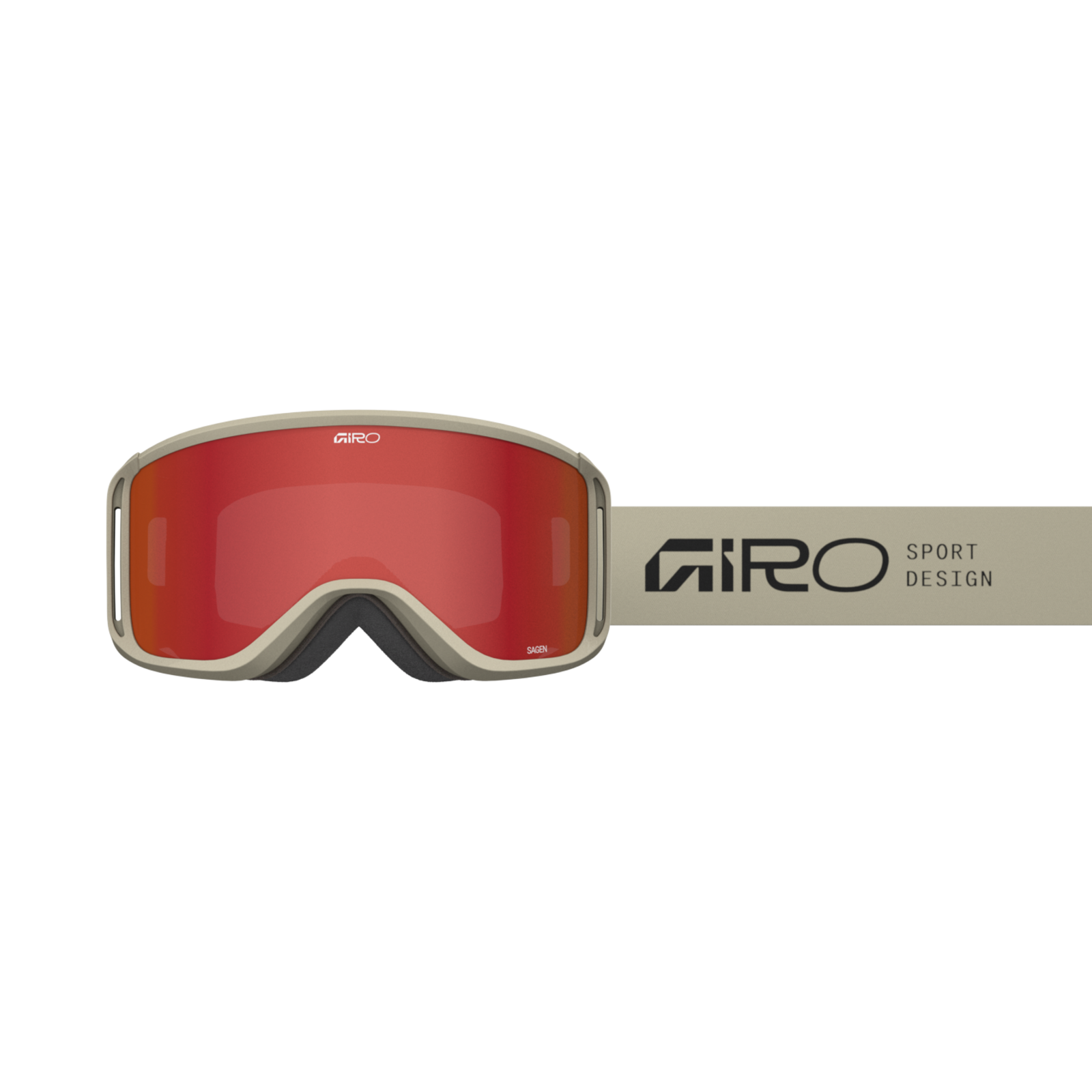 Giro Sagen Flash Goggle Skibrille in BEIGE