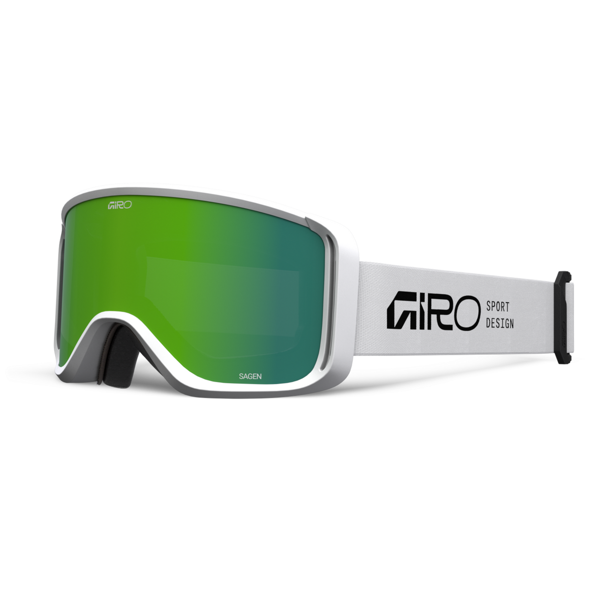 Giro Sagen Flash Goggle Skibrille in GRÜN