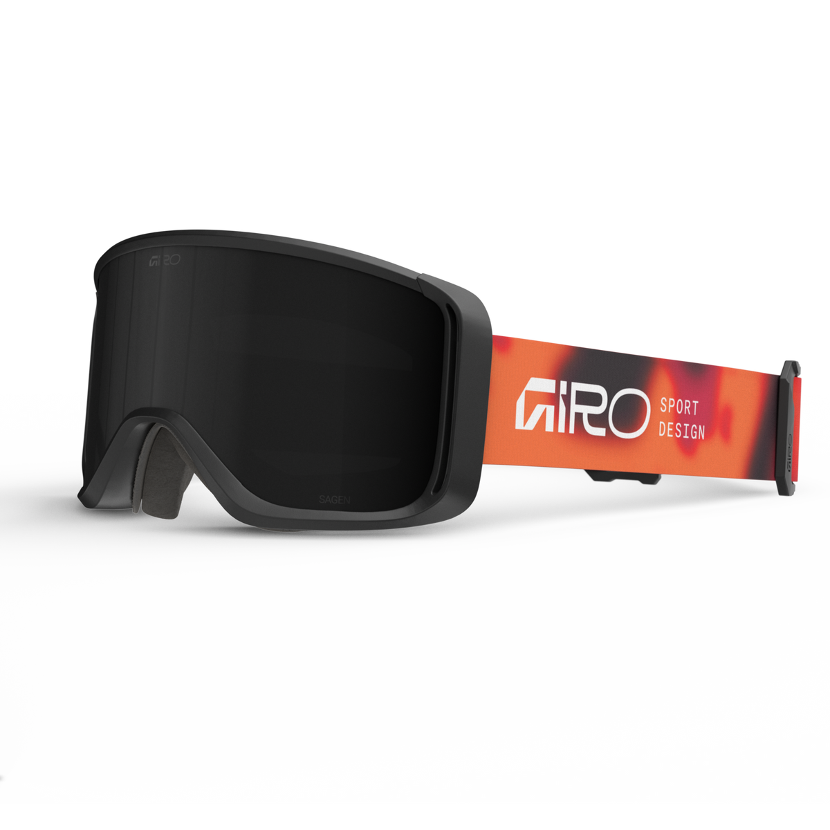 Giro Sagen Flash Goggle Skibrille in ORANGE