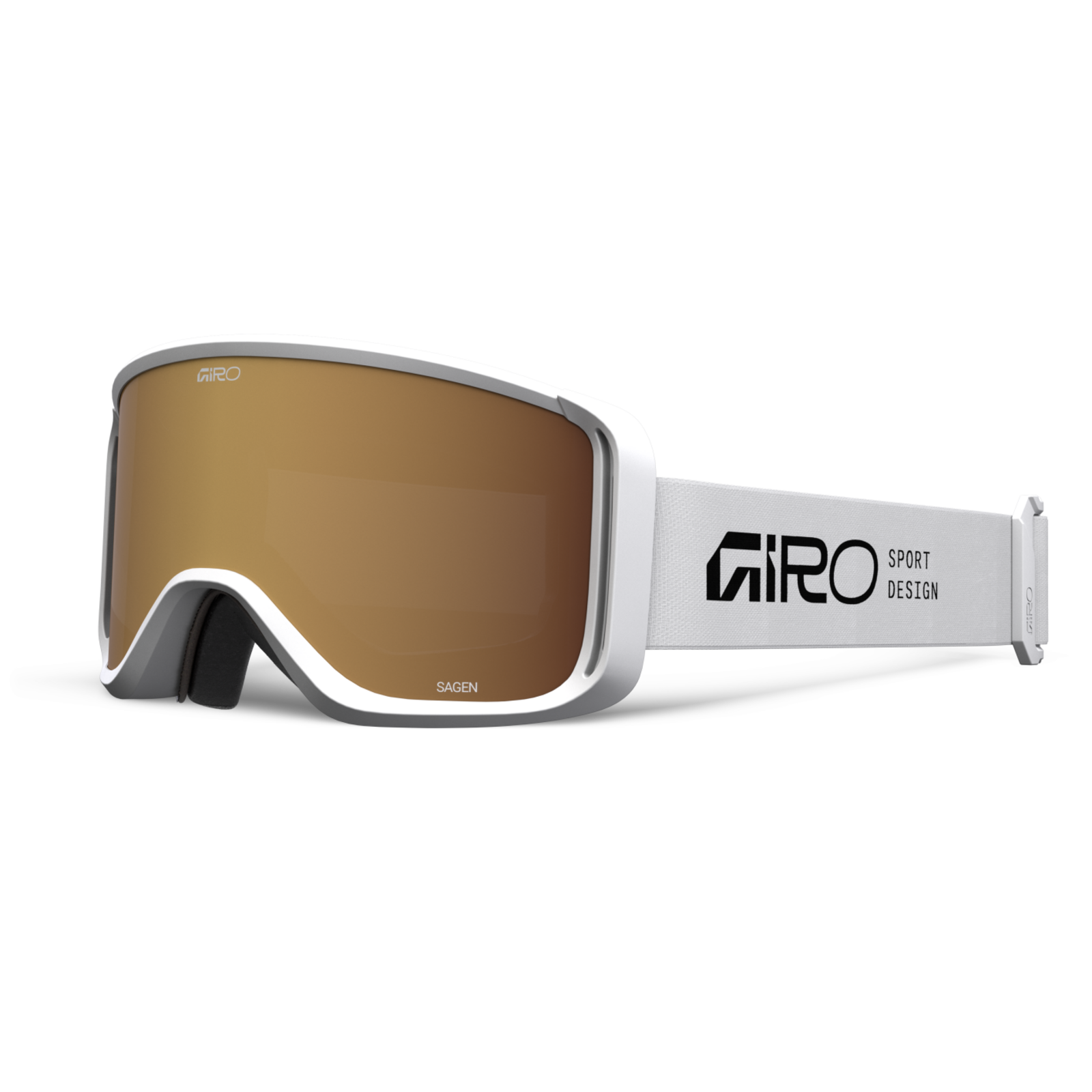 Giro W Sagen Flash Goggle Skibrille in WEISS