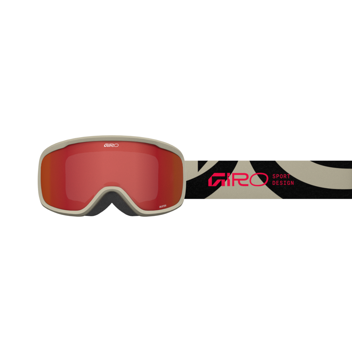 Giro Buster Flash Goggle Skibrille in ROT