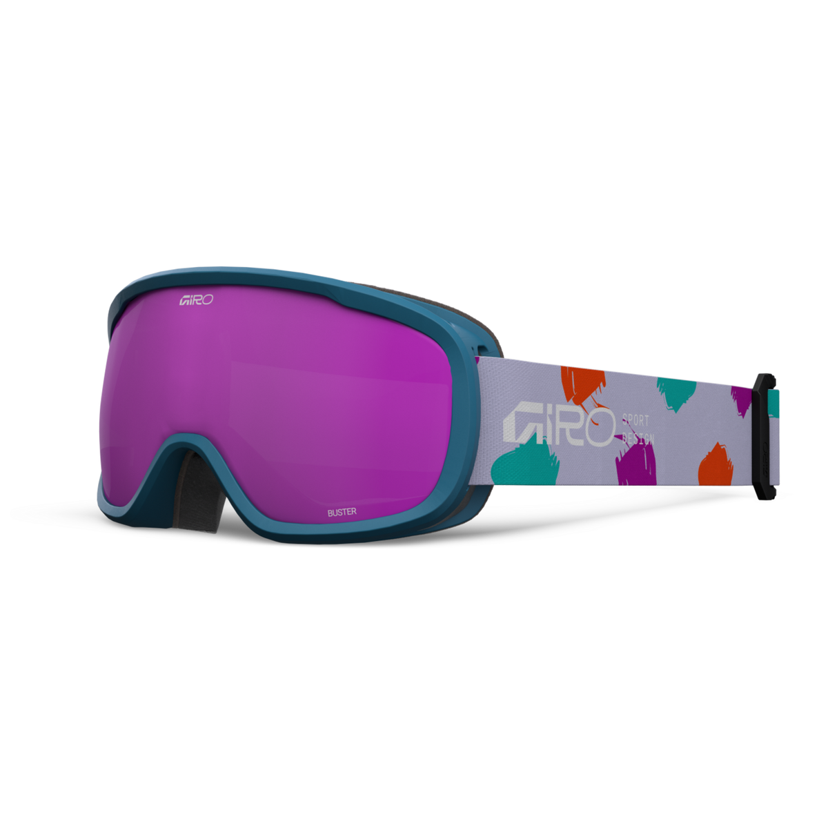 Giro Buster Flash Goggle Skibrille in VIOLETT