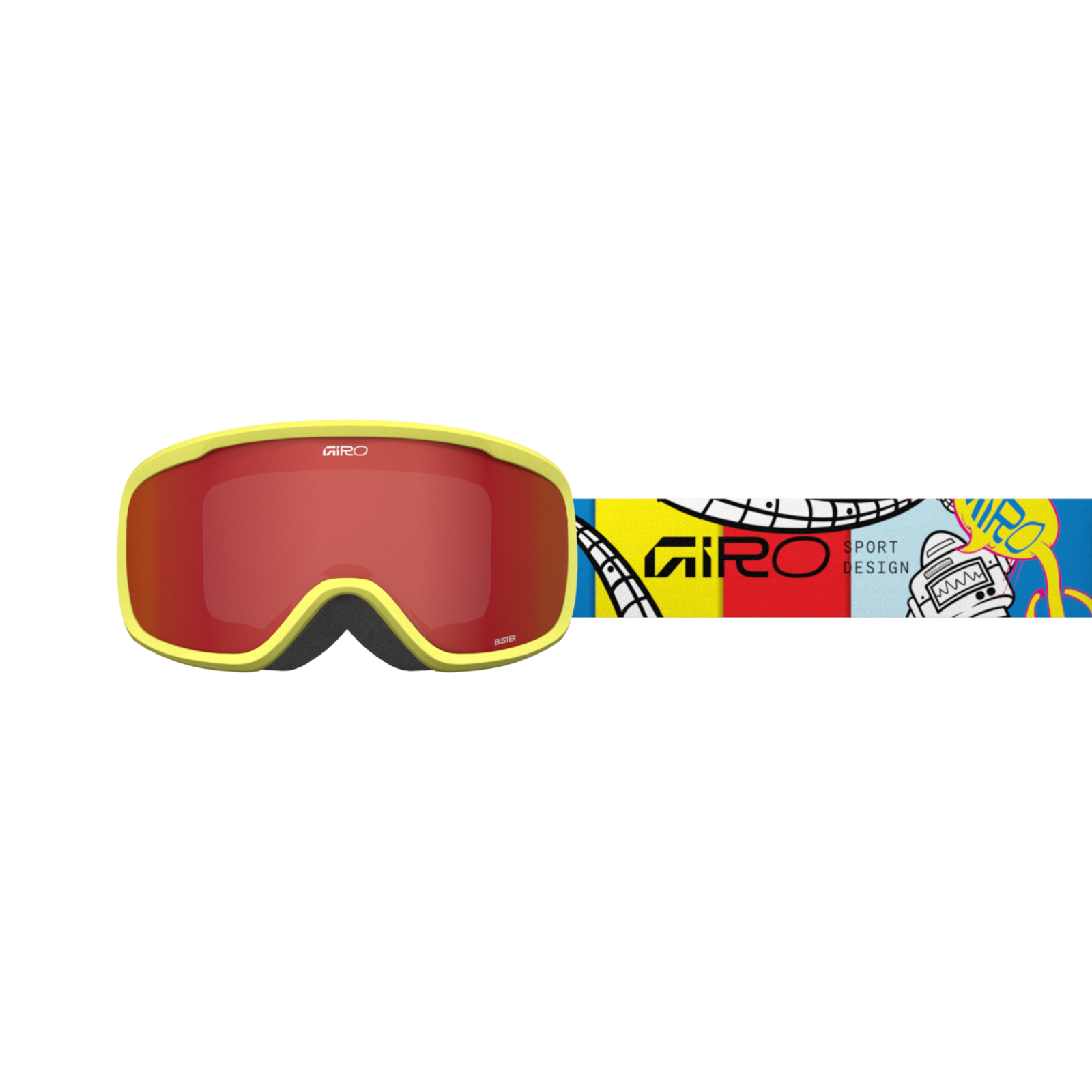 Giro Buster Flash Goggle Skibrille in ROT