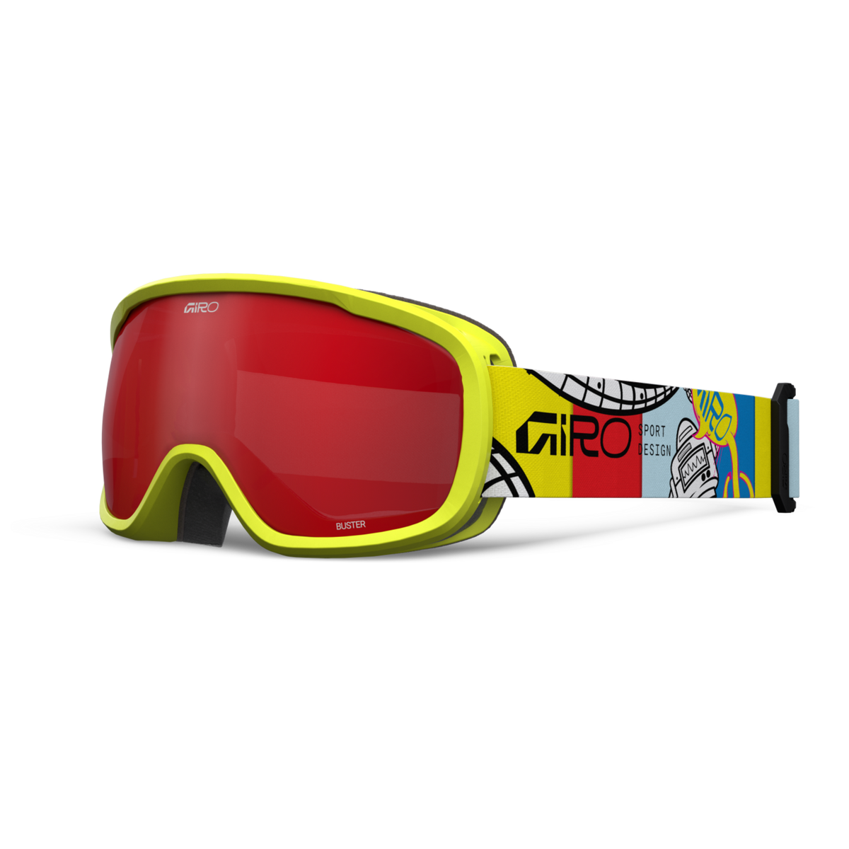 Giro Buster Flash Goggle Skibrille in ROT