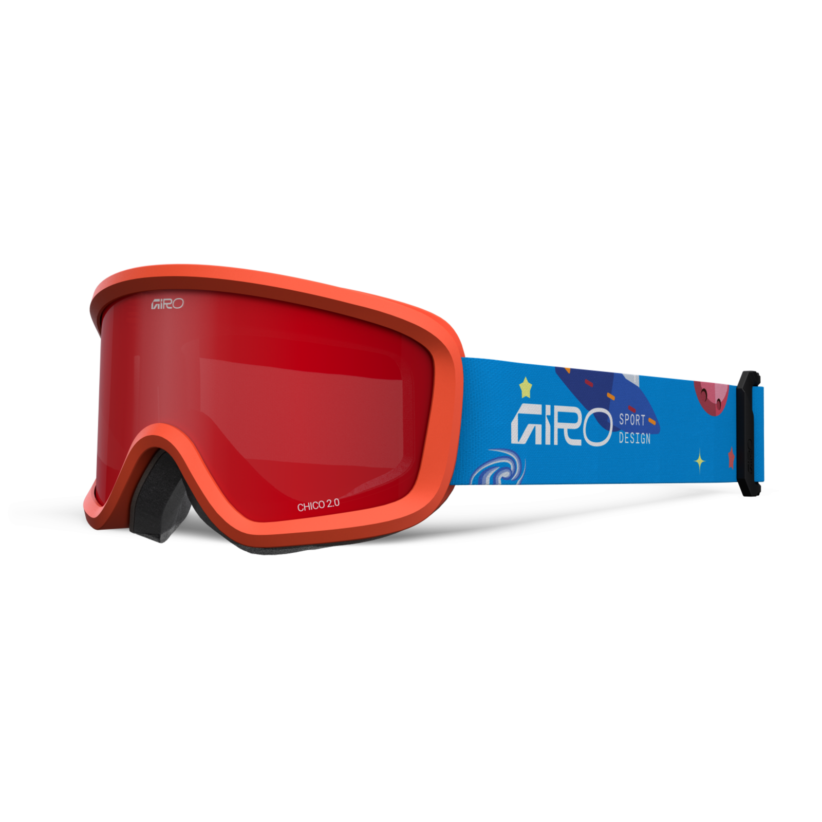 Giro Chico 2.0 Flash Goggle Skibrille in ORANGE