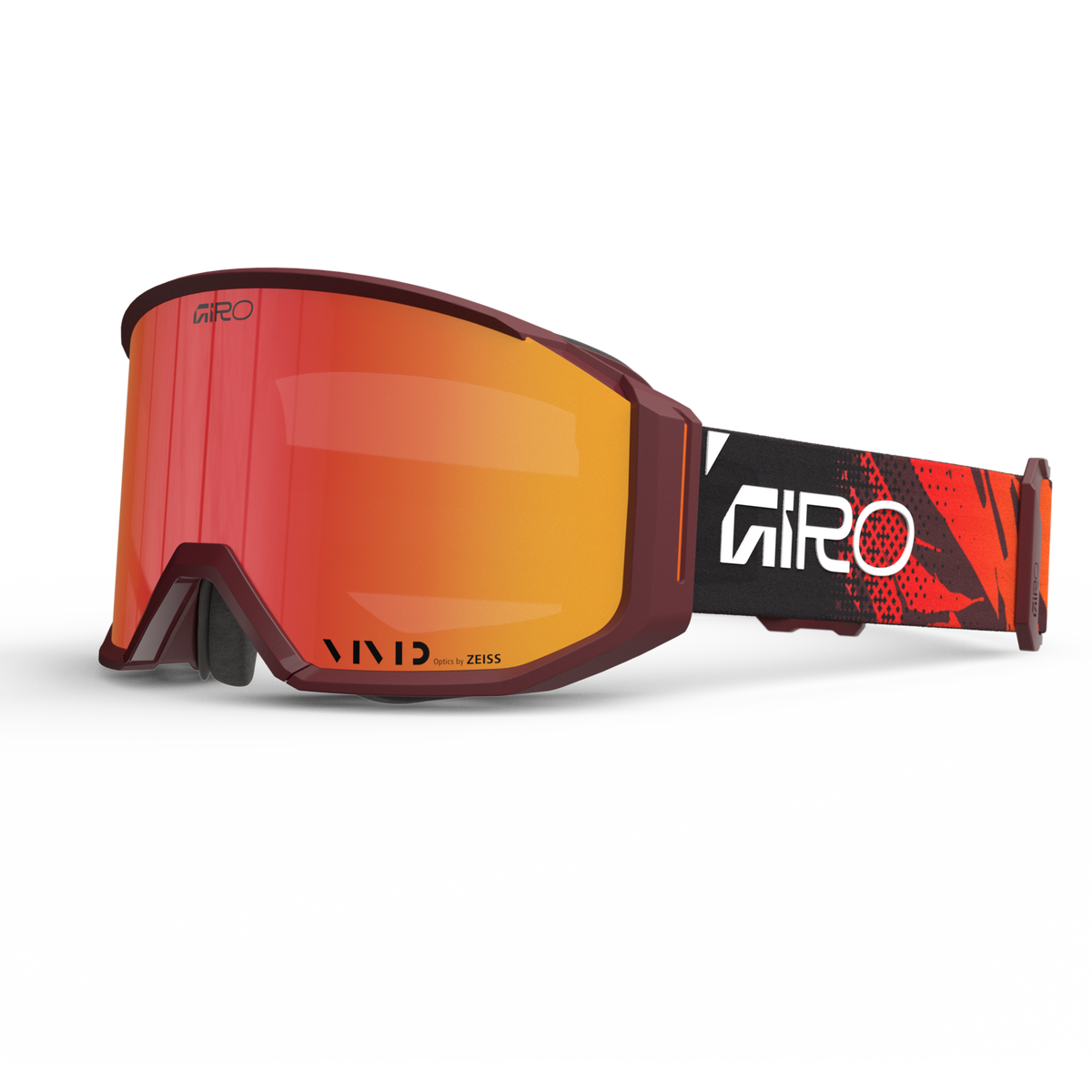 Giro Revolt Pro Vivid Goggle Skibrille in ROT