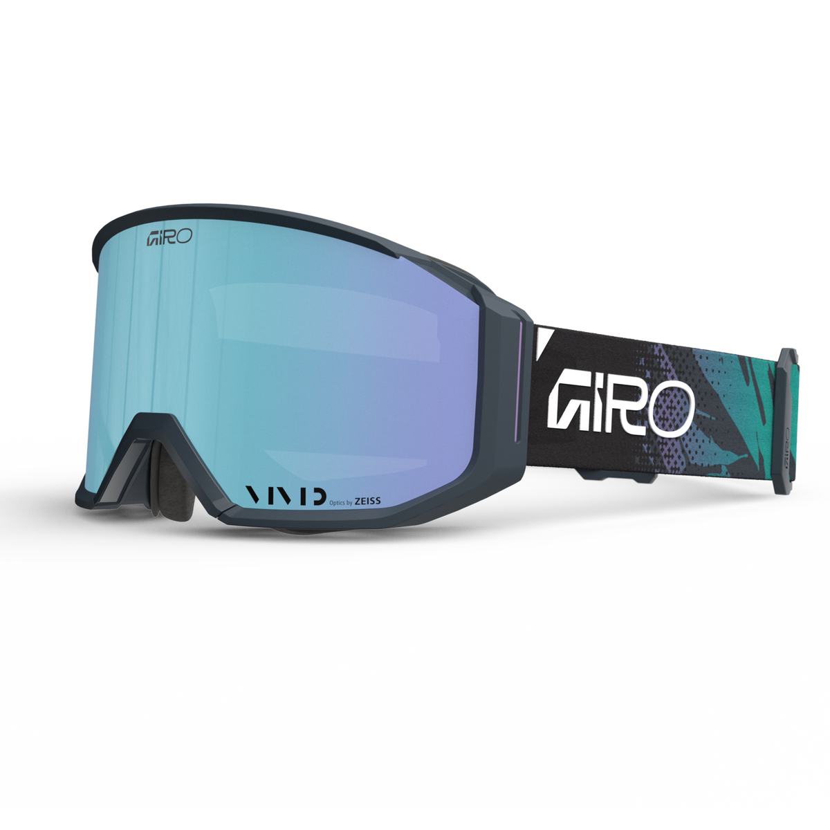 Giro Revolt Pro Vivid Goggle Skibrille in BLAU