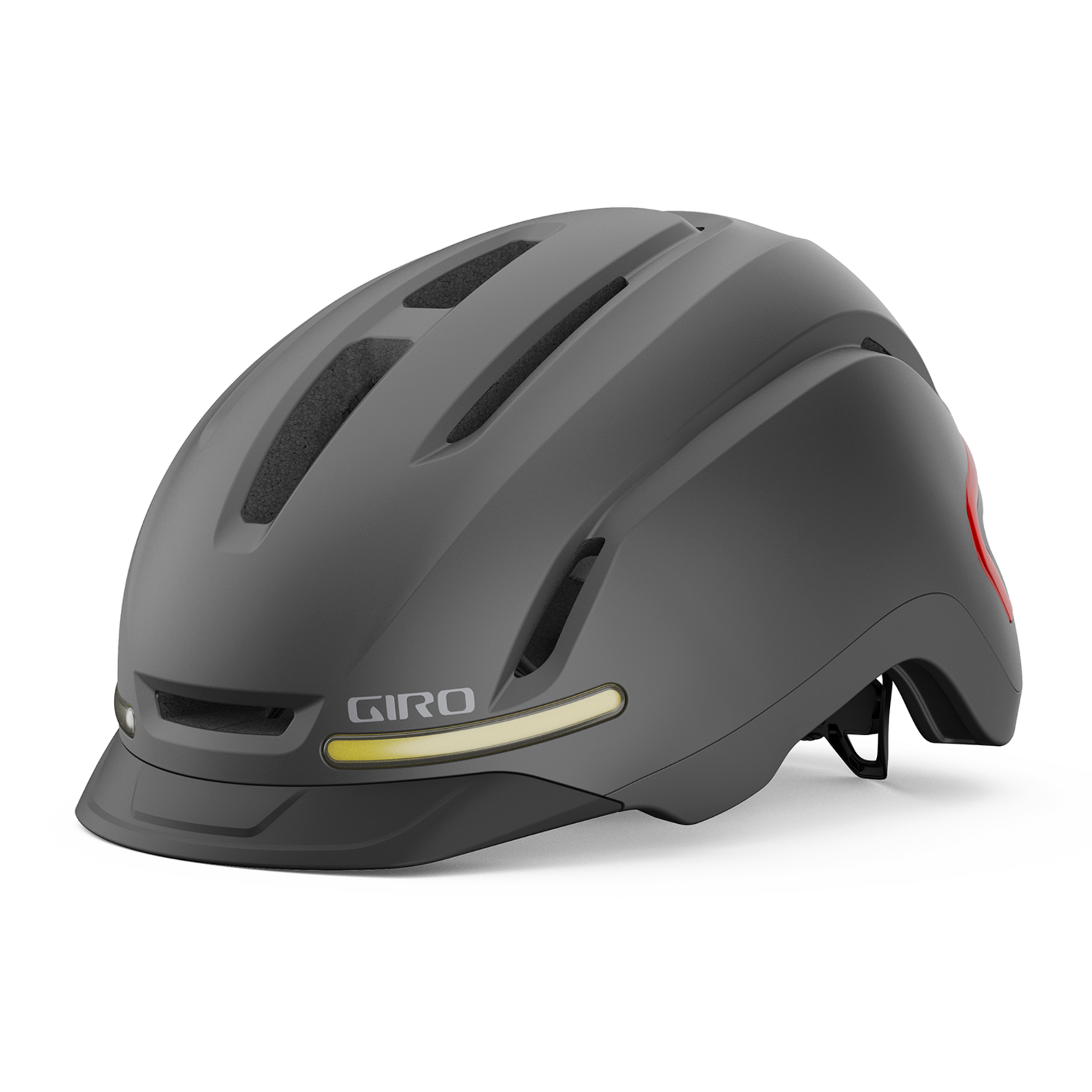 Giro Ethos LED MIPS Stadt- und E-Bike Helm in GRAU