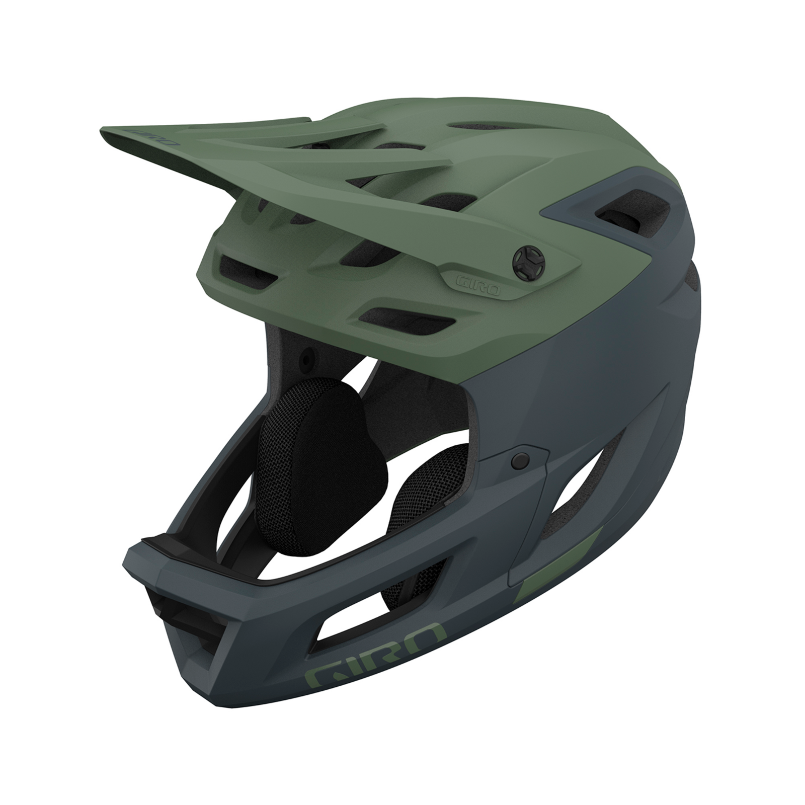 Giro Coalition Spherical MIPS Vollvisier Helm in GRÜN