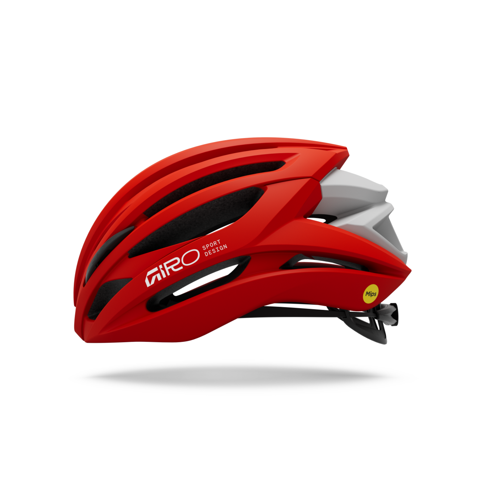 Giro Syntax MIPS Rennvelo Helm in ROT