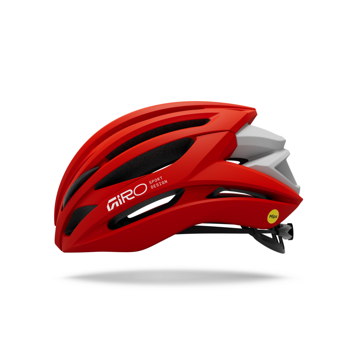 Giro Syntax MIPS Rennvelo Helm in ROT