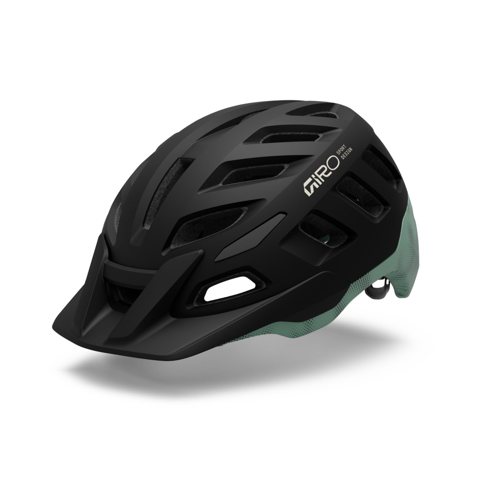 Radix MIPS Mountainbike Helm matte motion green