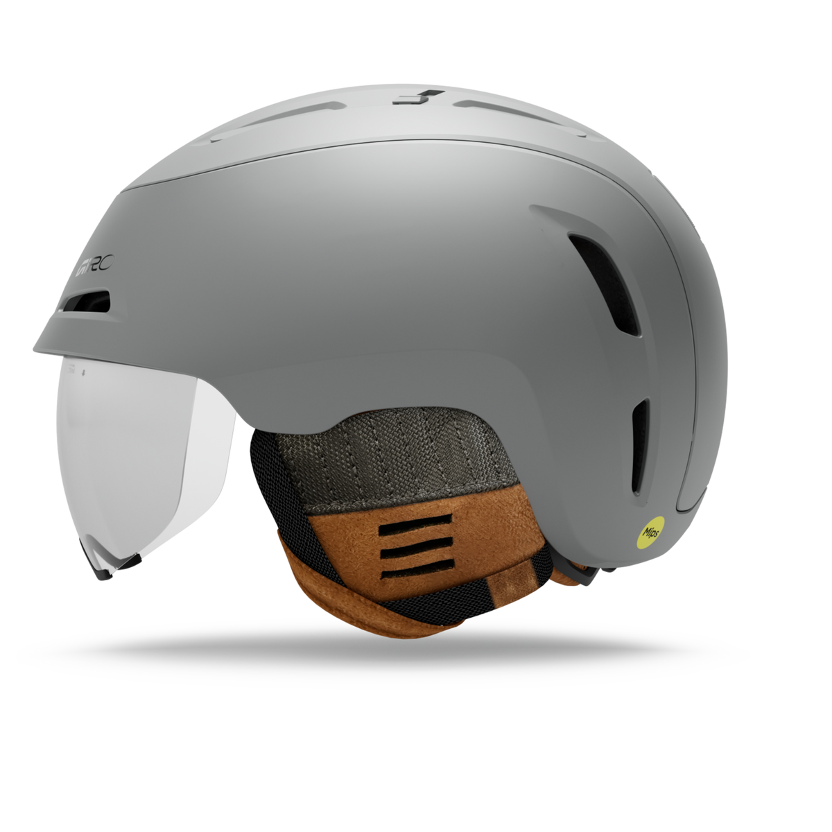 Giro Bexley LED MIPS Stadt- und E-Bike Helm in GRAU
